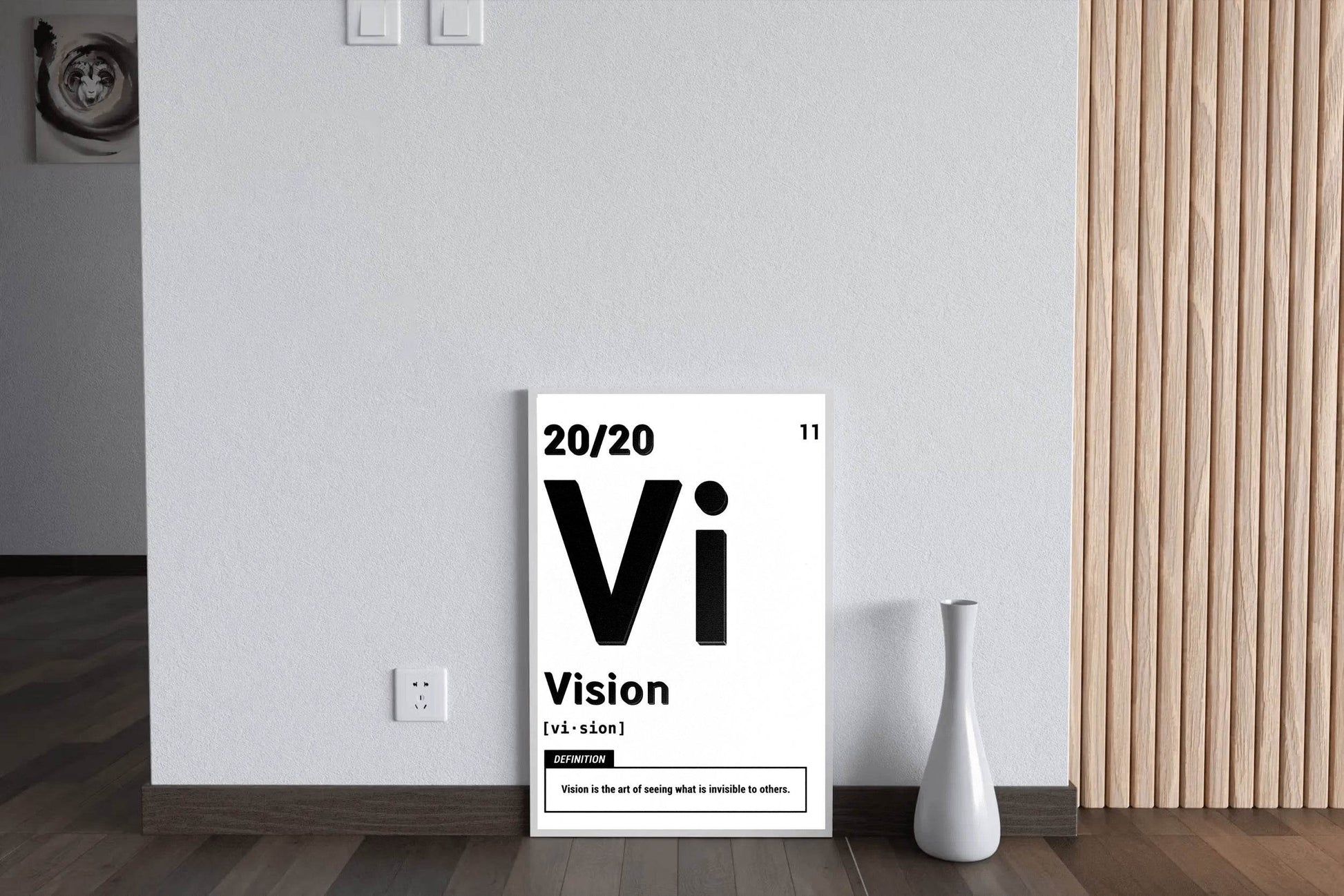 20/20 Vision Motivational Wall Art - beink online art store