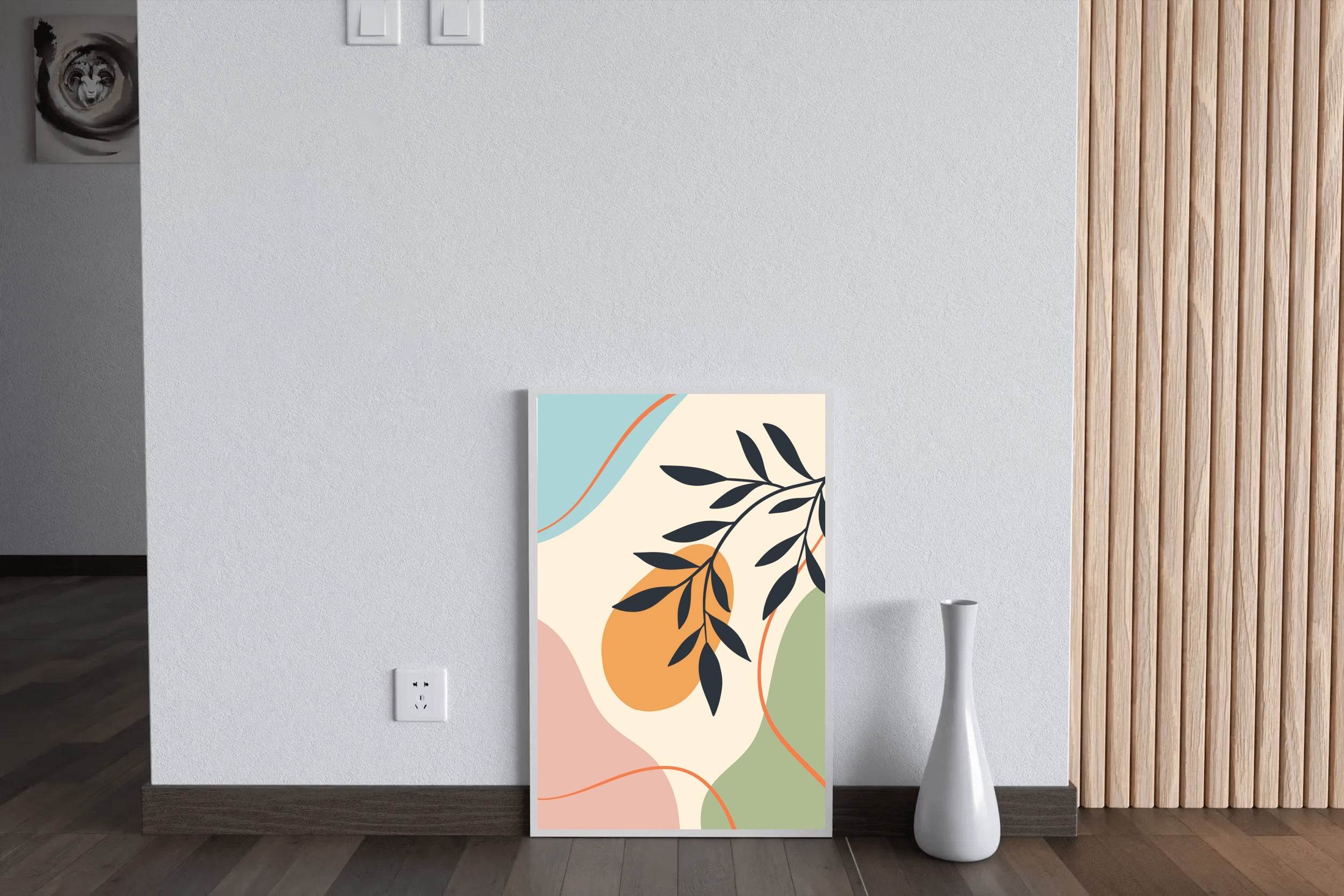 Olive Branches And Laves Wall Art - beink online art store