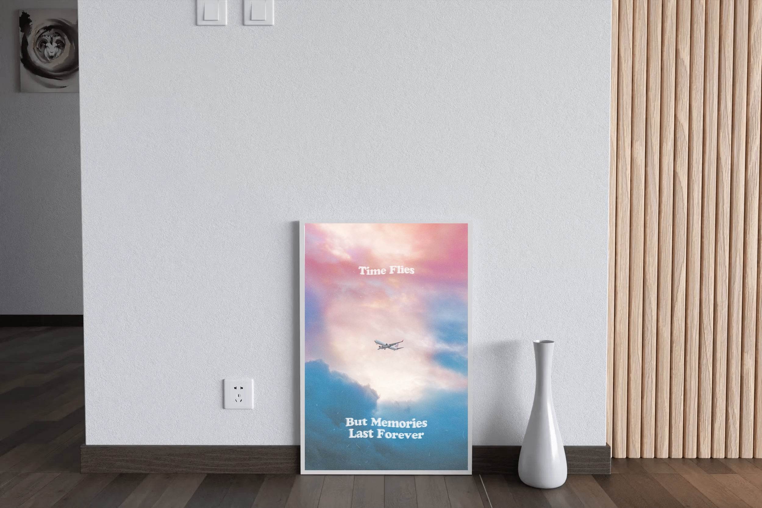 Memories Quote Motivational Wall Art - beink online art store