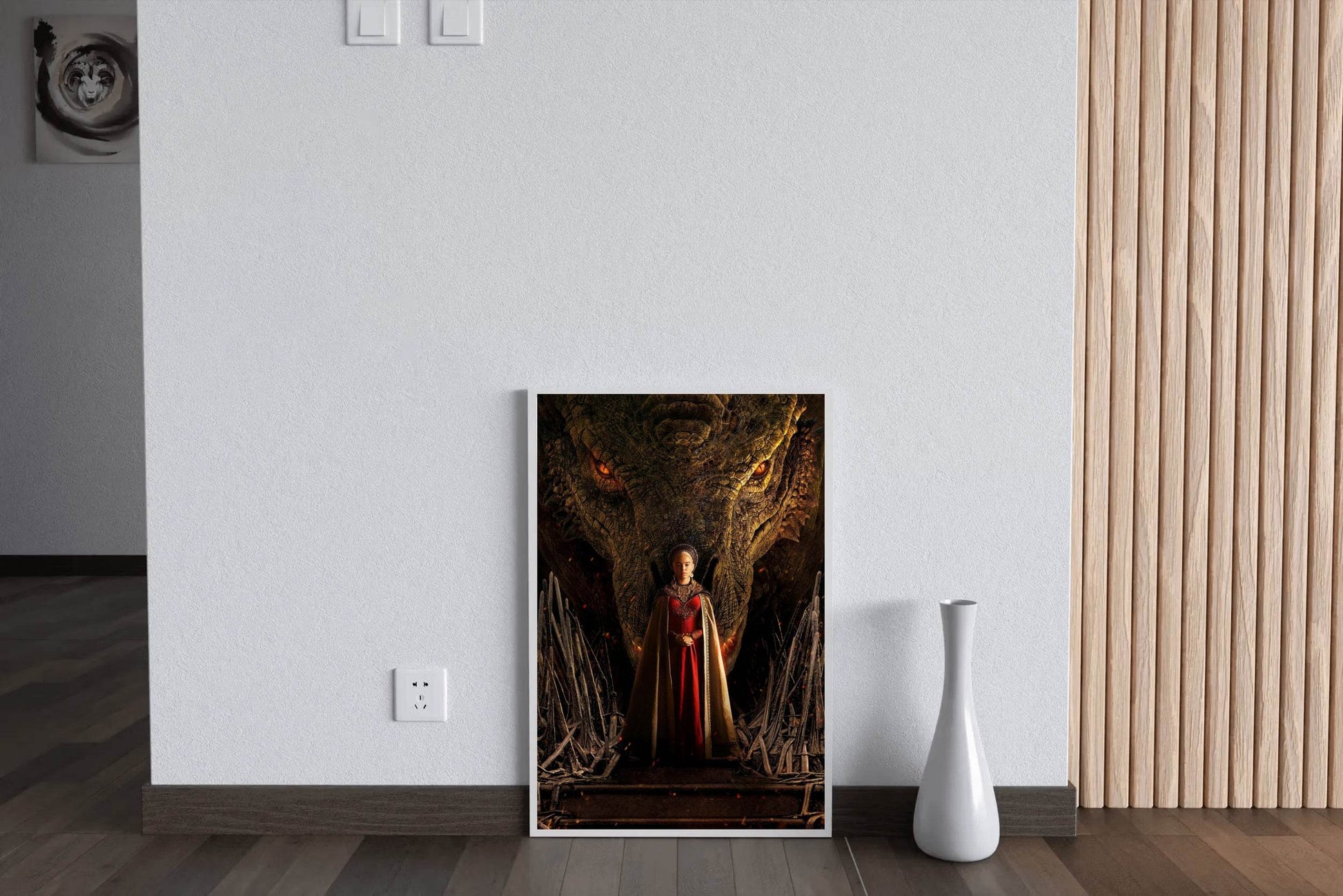 House of the Dragon Rhaenyra Targaryen Wall Art - beink online art store