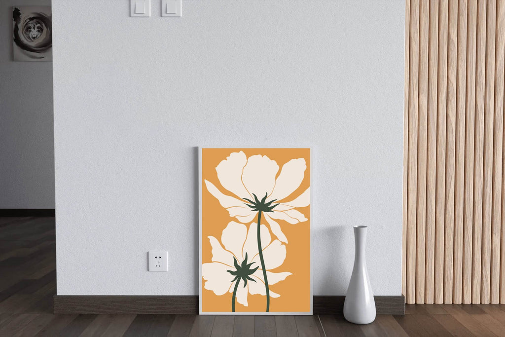 Beautiful Poppy Flowers Wall Art - beink online art store