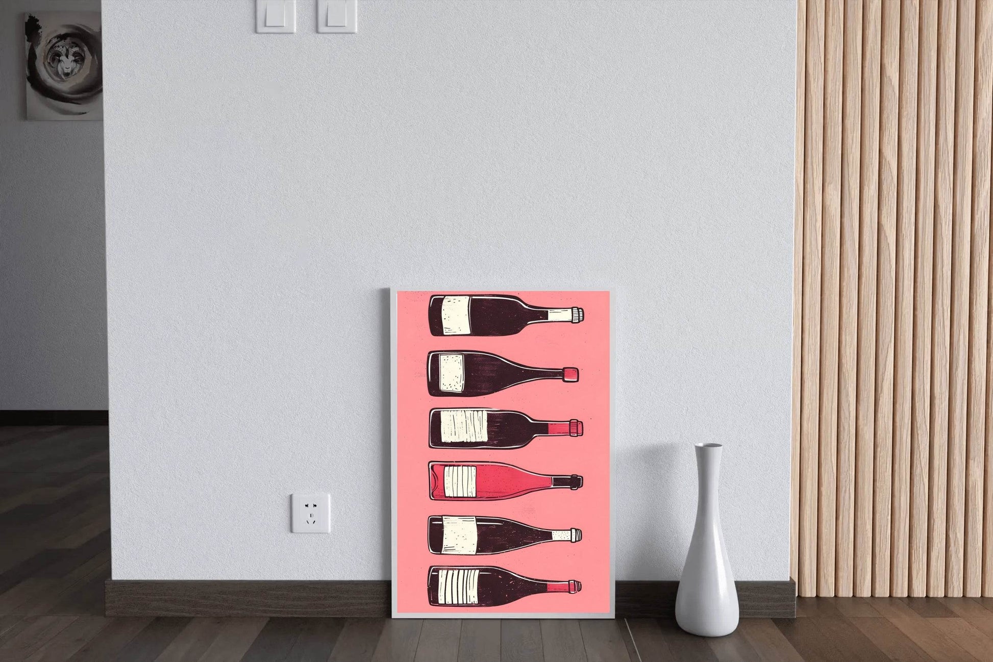 Wine & Cocktail Bottles Wall Art - beink online art store