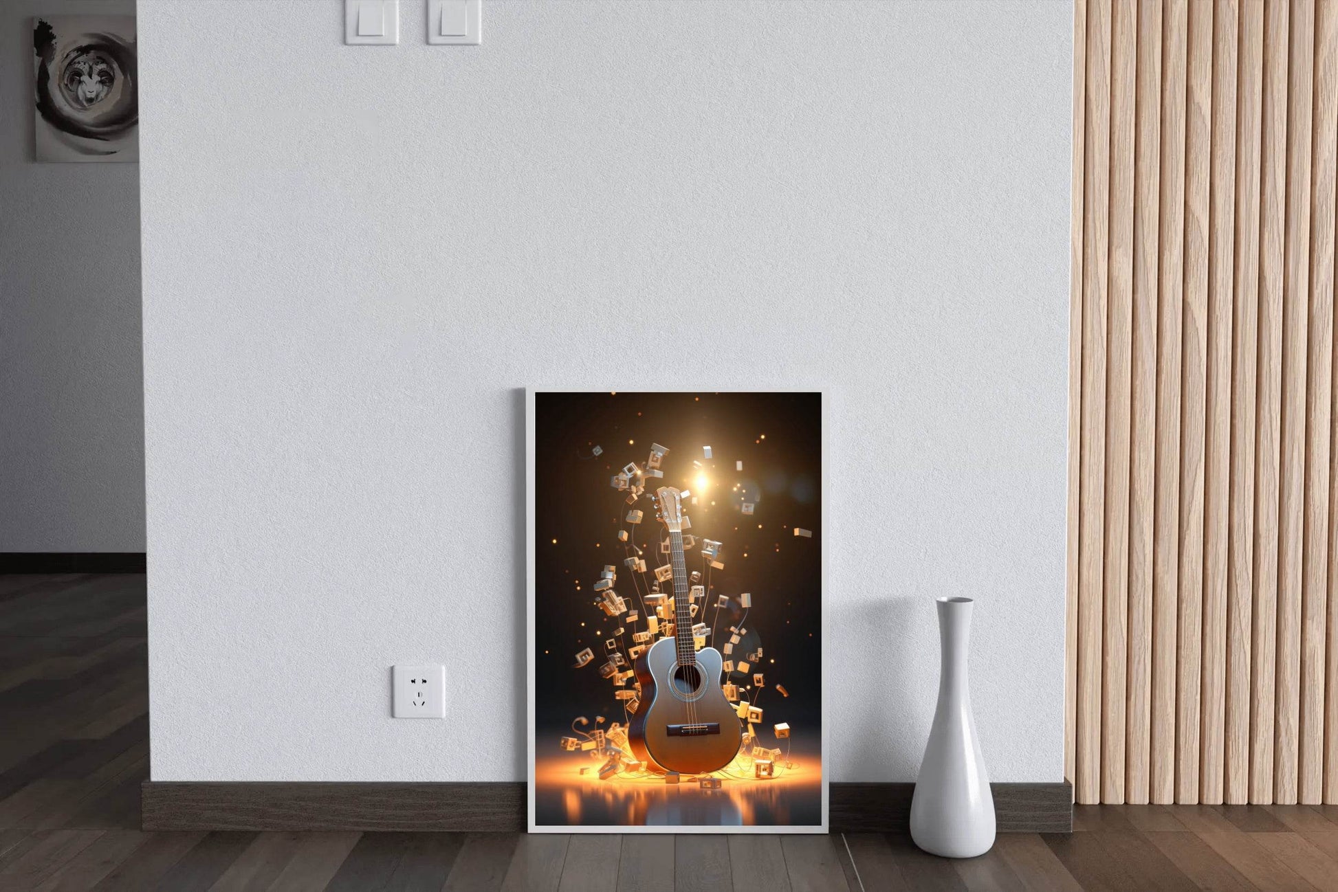 Brilliant Electric Guitar Wall Art - beink online art store