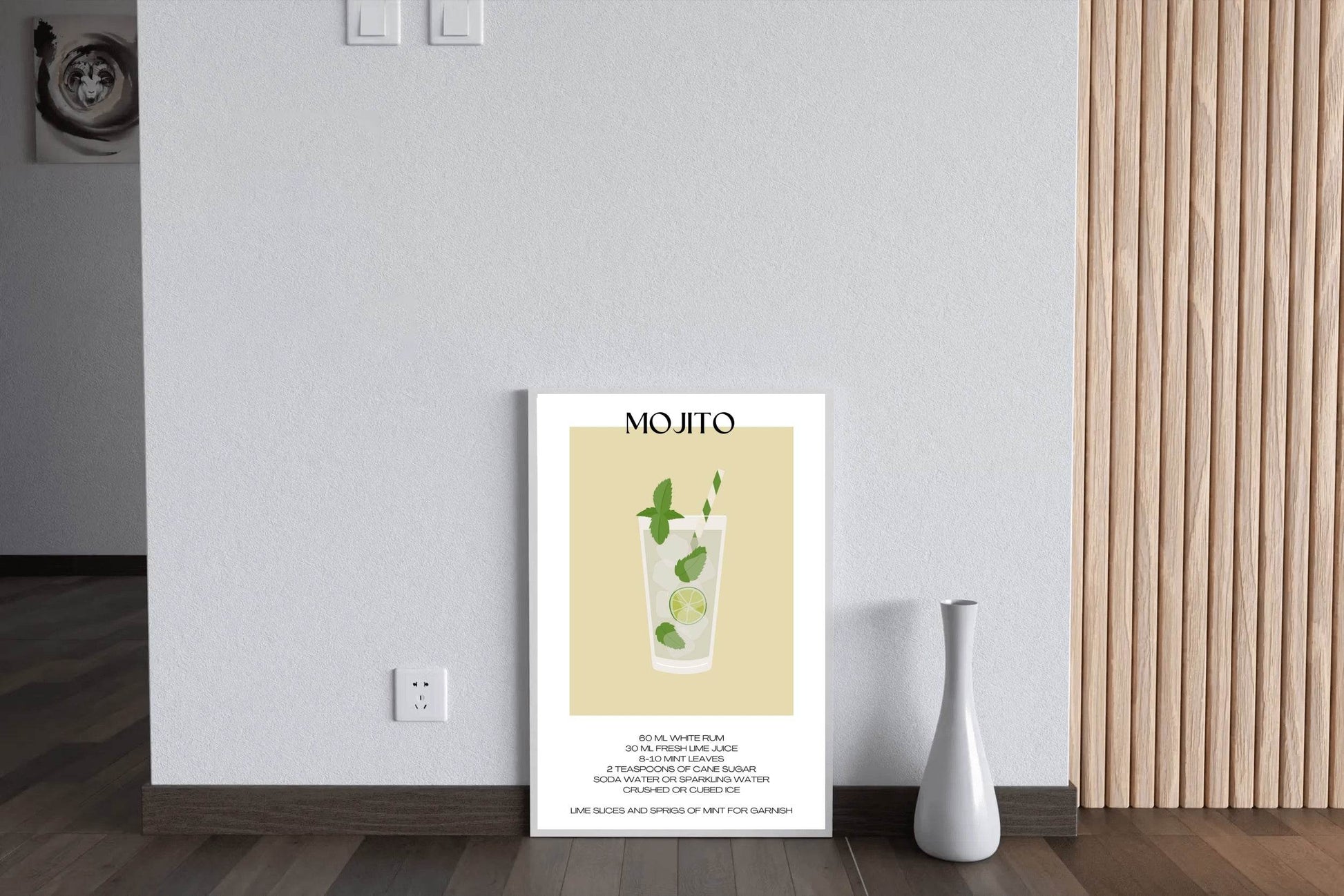 Mojito Drink Wall Art - beink online art store