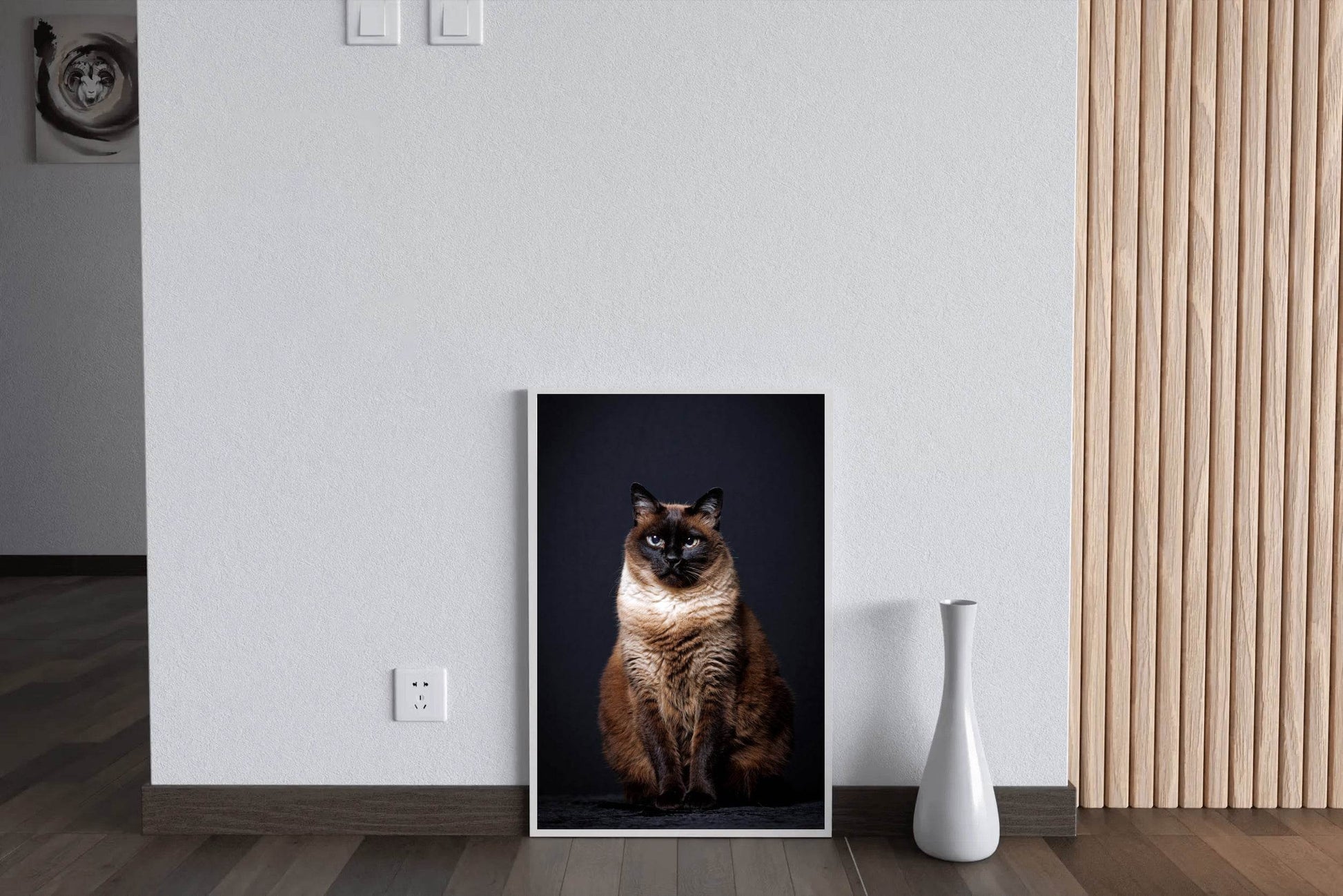 Siamese Cat Animal Wall Art - beink online art store