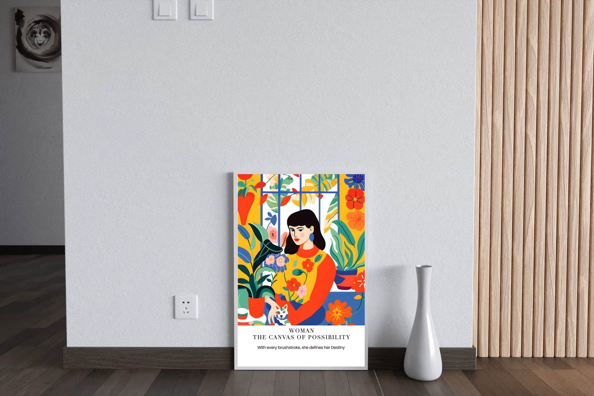 Abaya Plant Leaf Painting WALL Art - beink online art store
