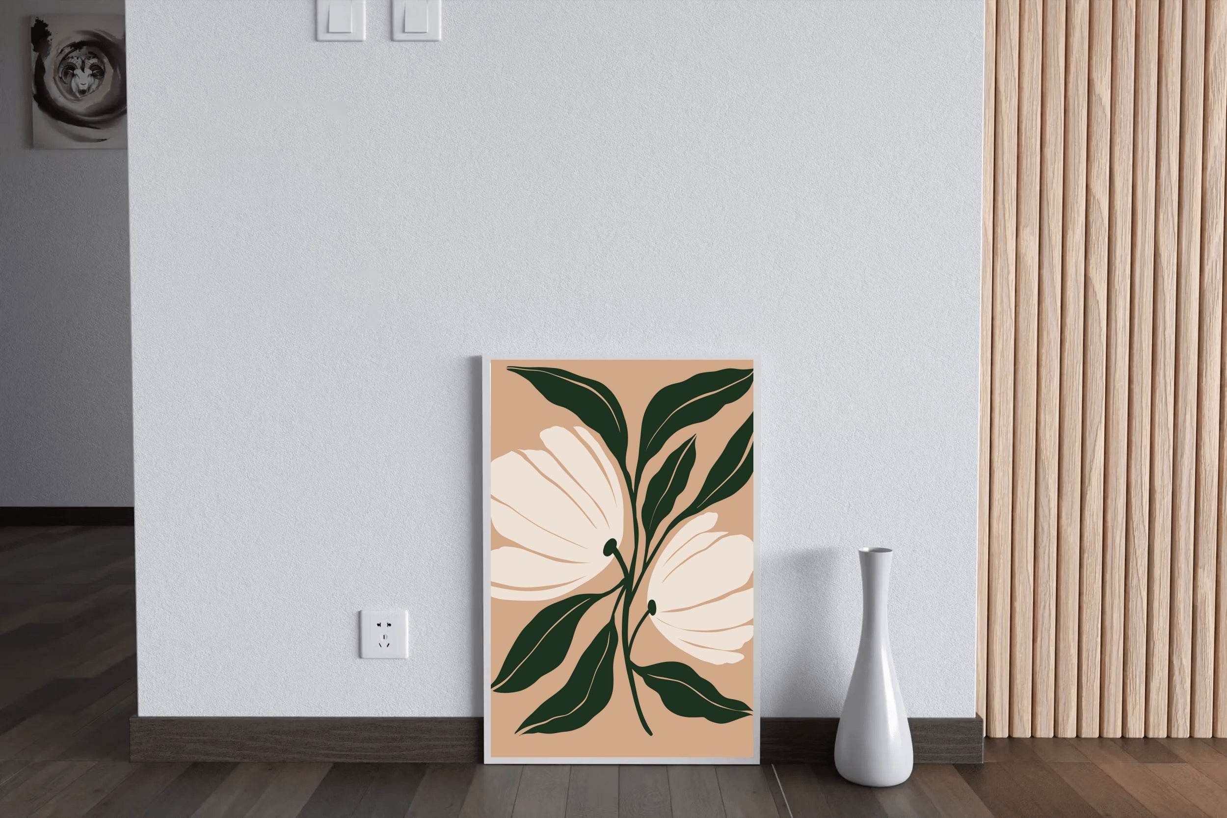 Blossom Minimalist Flowers ArtWork - beink online art store