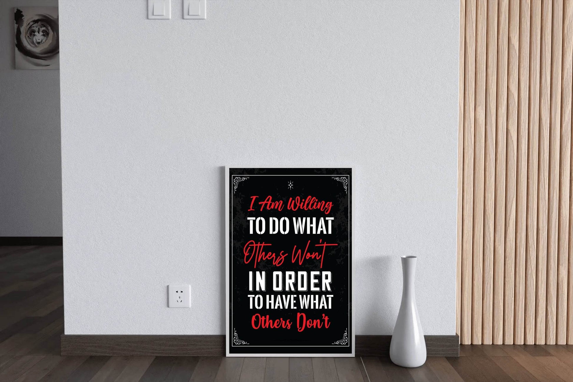 Determination Quote Wall Are - beink online art store