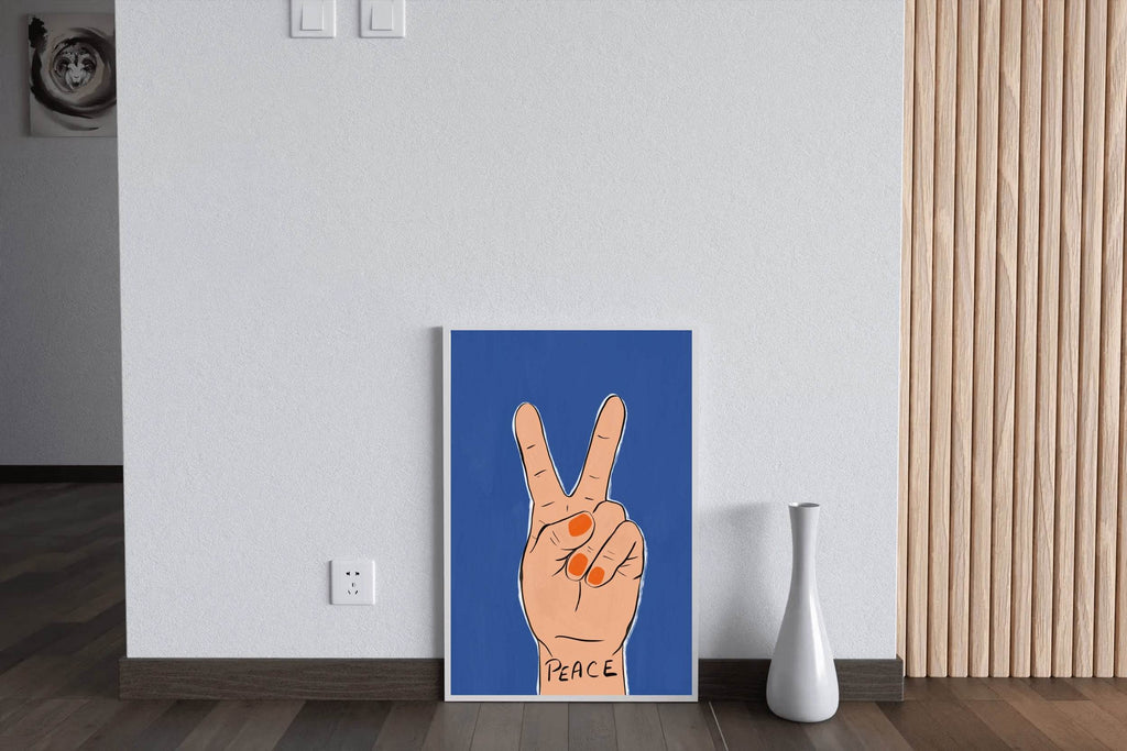 Symbol of Peace And Friendship Wall Art - beink online art store