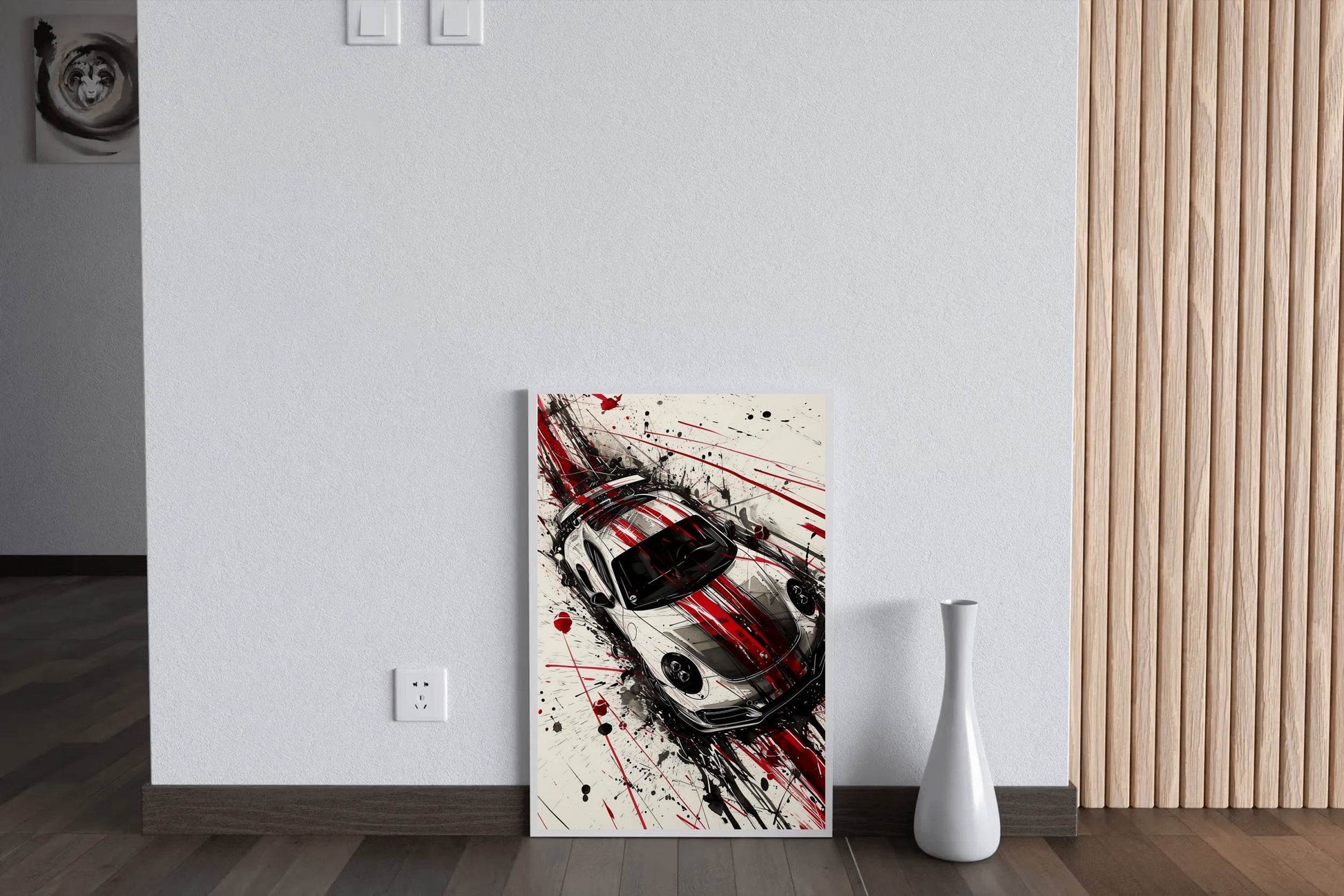 Porsche 911 Hyper-Real Wall Art - beink online art store