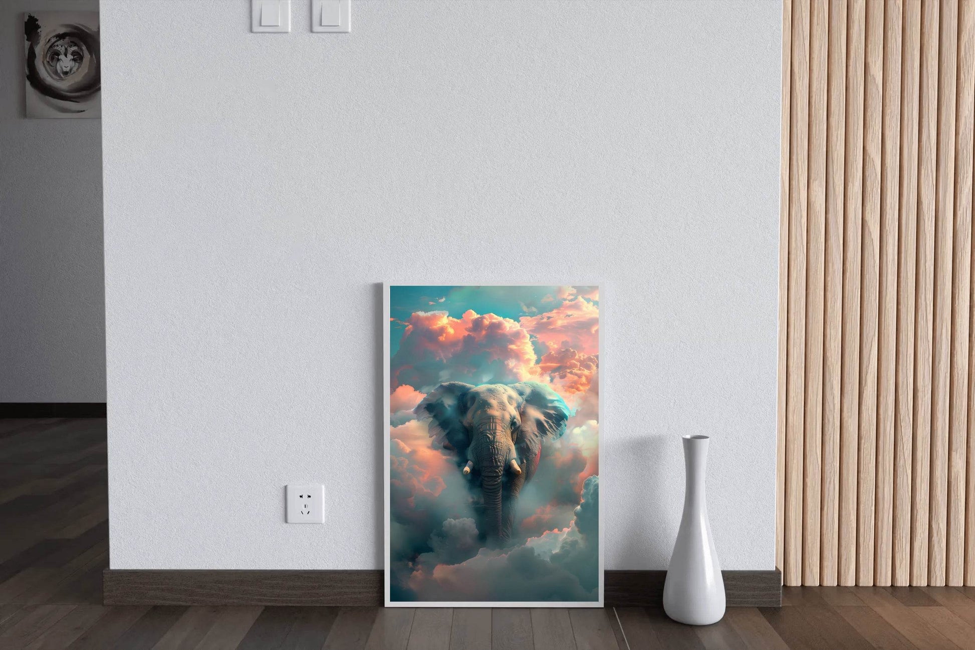 Painting of Fantasy Elephant Wall Art - beink online art store