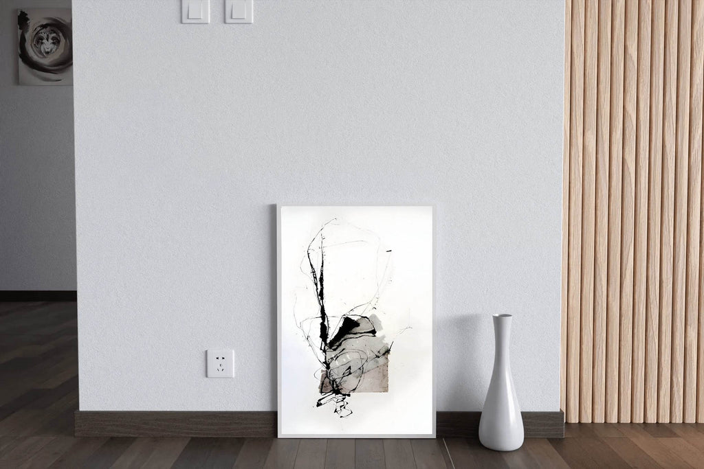 Ink-Stained Patch Modern Wall Art - beink online art store