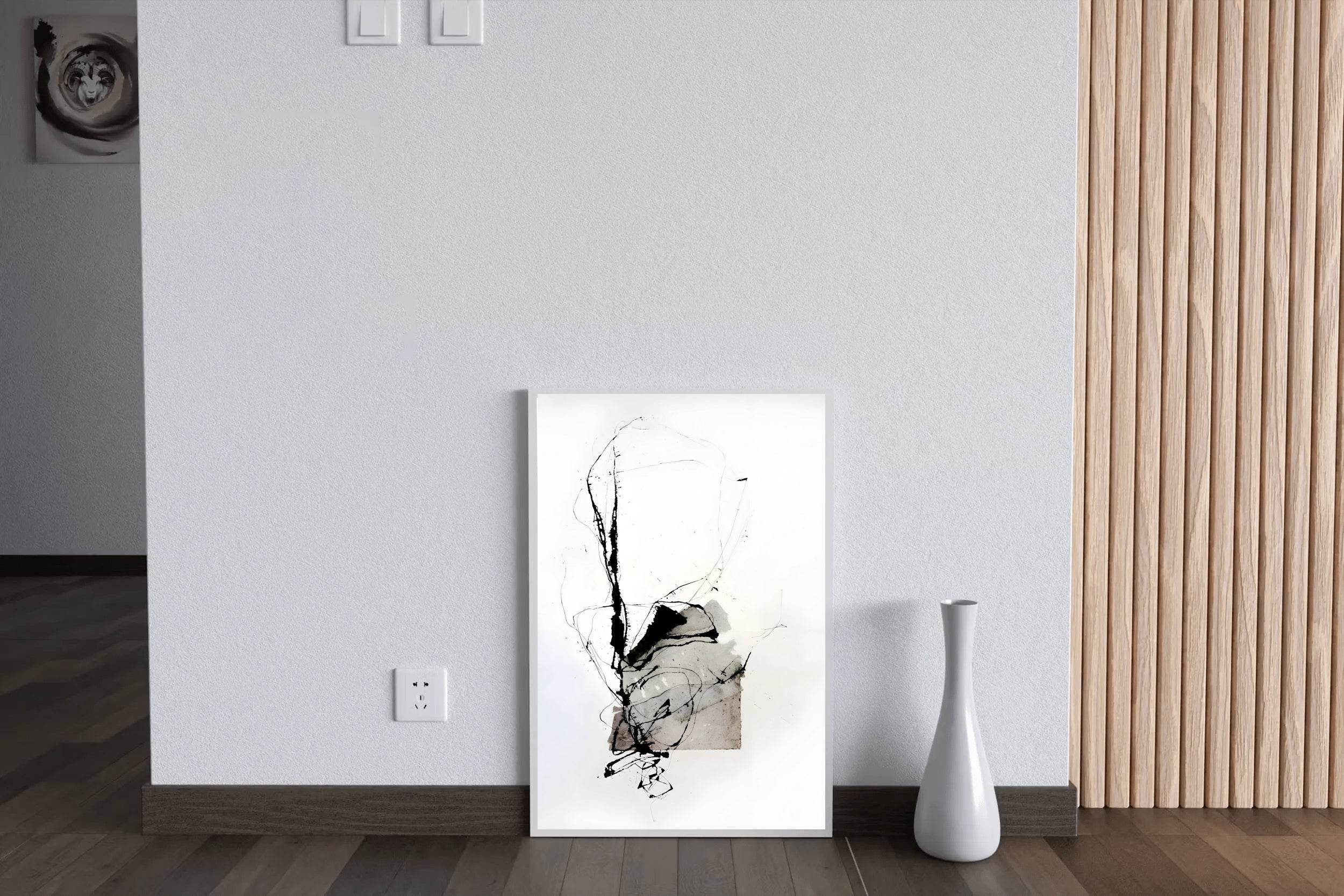 Ink-Stained Patch Modern Wall Art - beink online art store