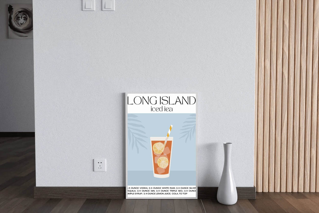 Long Island Iced Tea Wall Art - beink online art store