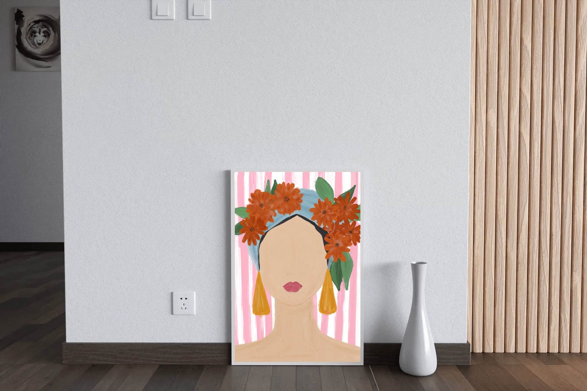 Painting A Woman Without A Face Wall Art - beink online art store