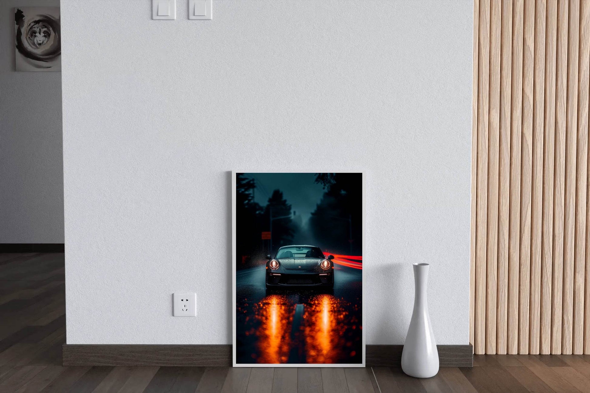 Dark Green Porsche 911 RS Wall Art - beink online art store