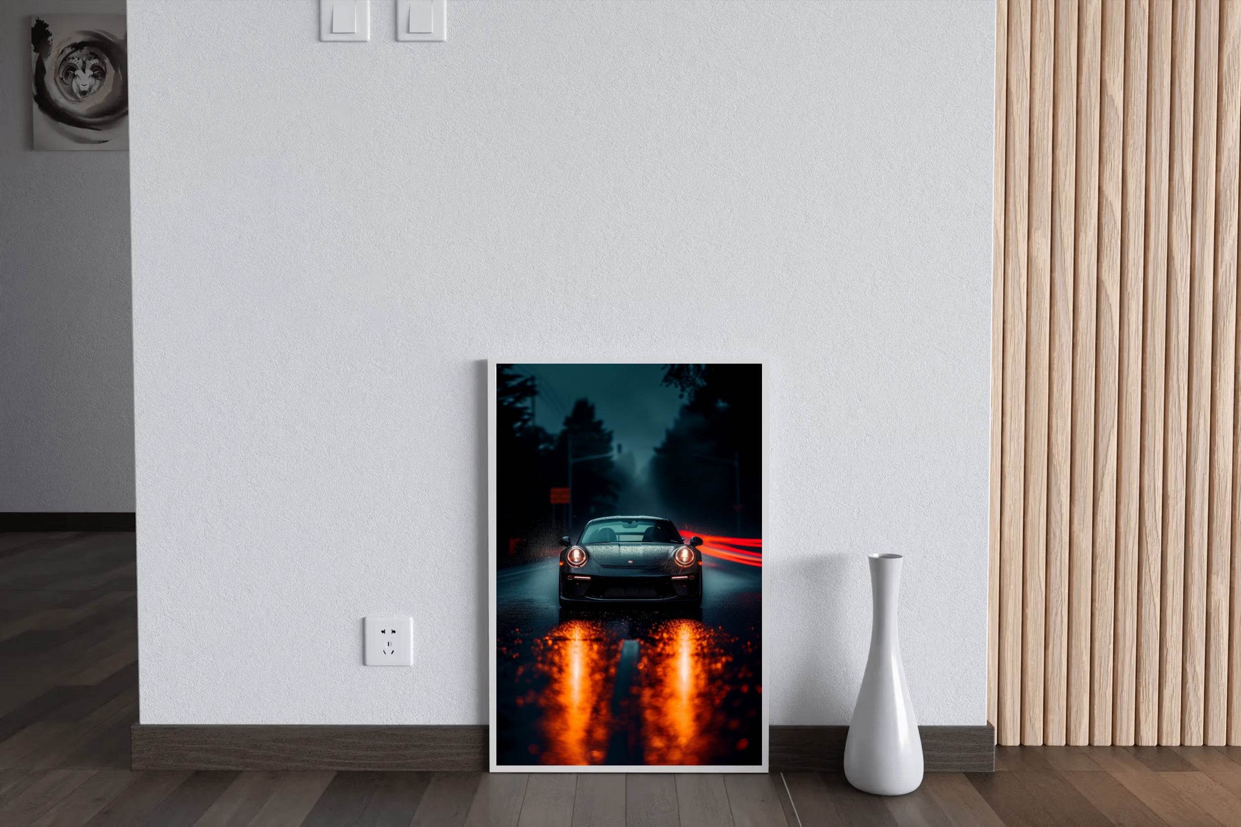 Dark Green Porsche 911 RS Wall Art - beink online art store