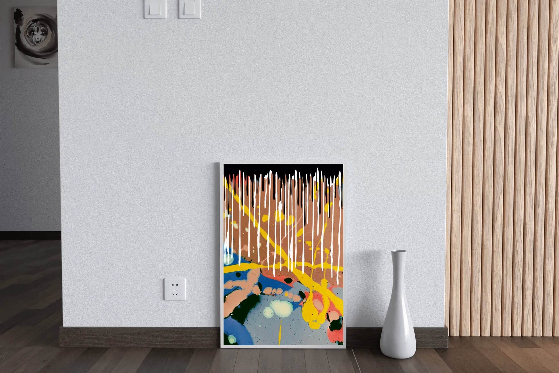 Cascade Watercolor Wall Art - beink online art store