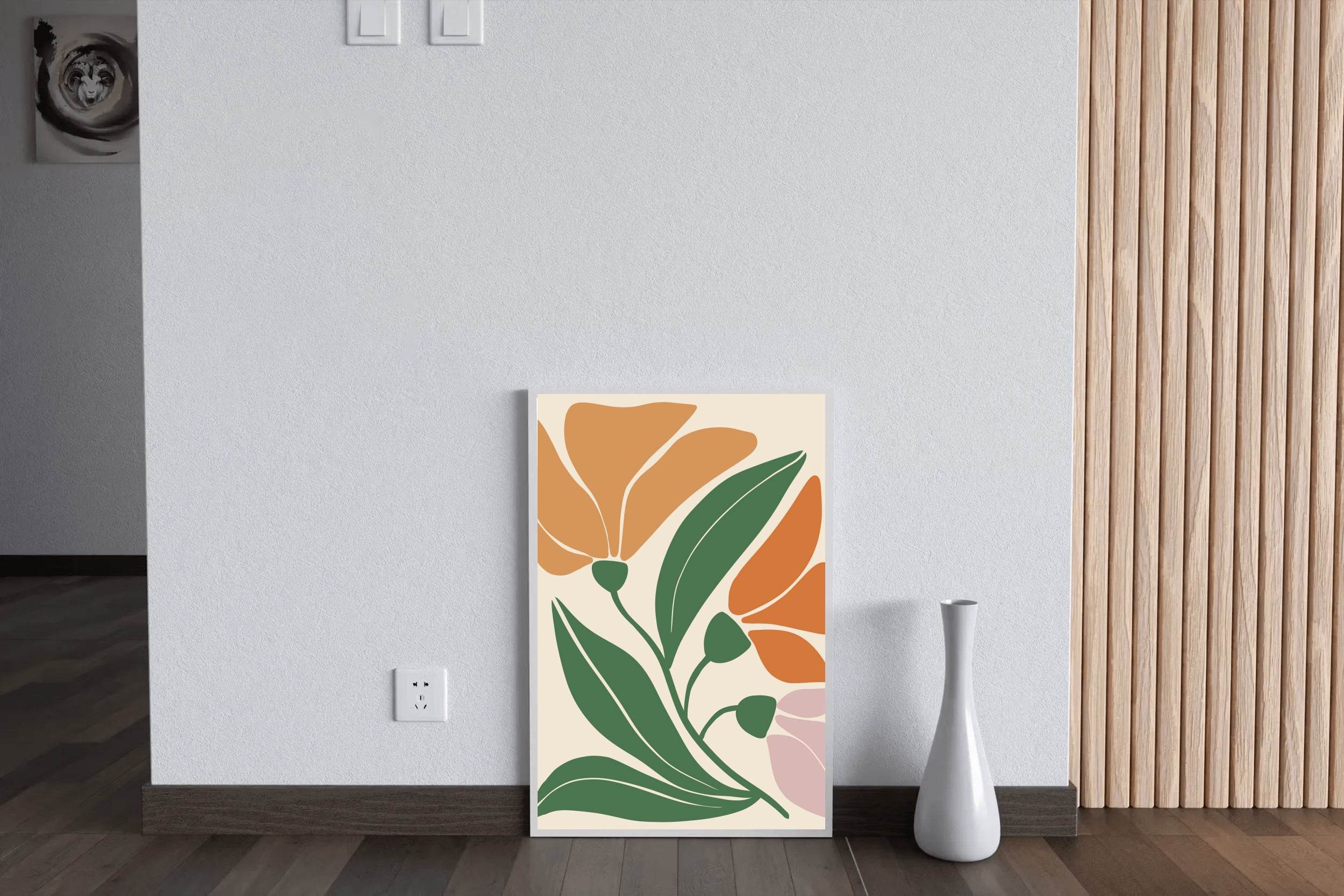 Abstract Autumn Blooms ArtWork - beink online art store