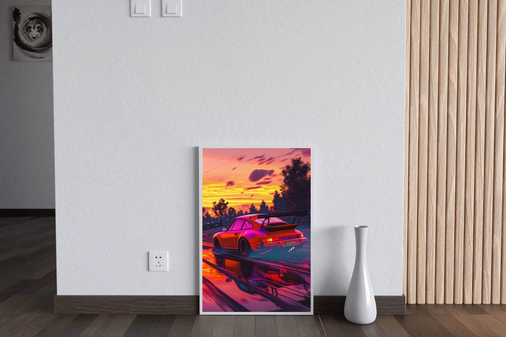 Porsche 911 Captivating Wall Art - beink online art store