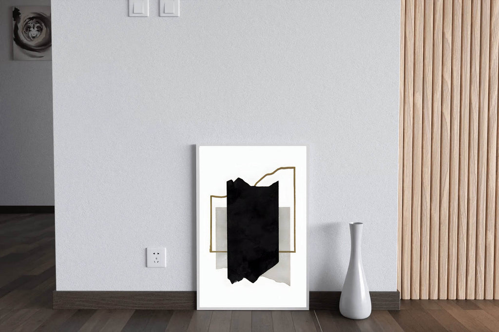 Black Framed Fragment Wall Art - beink online art store