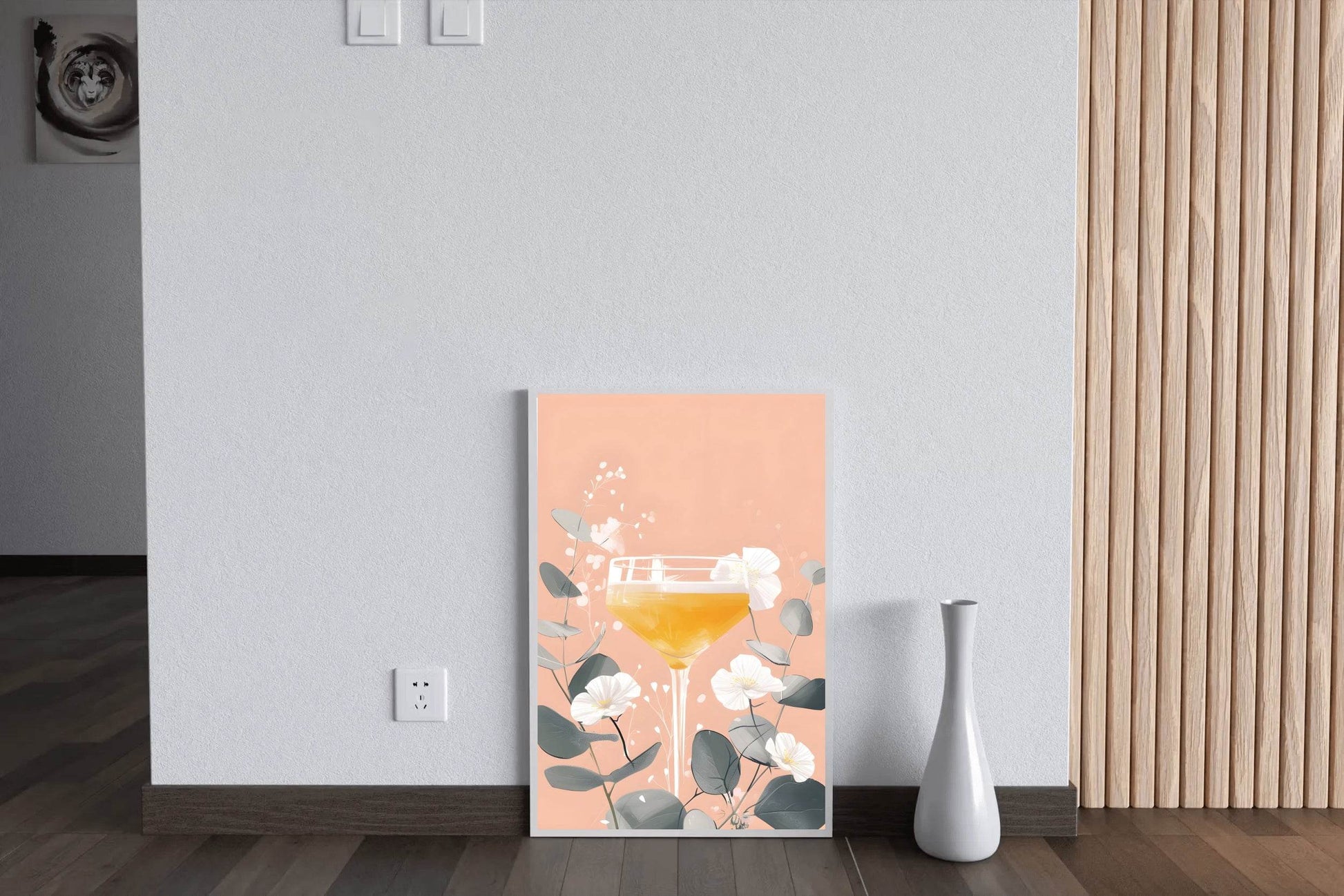Glass of Orange Juice Wall Art - beink online art store