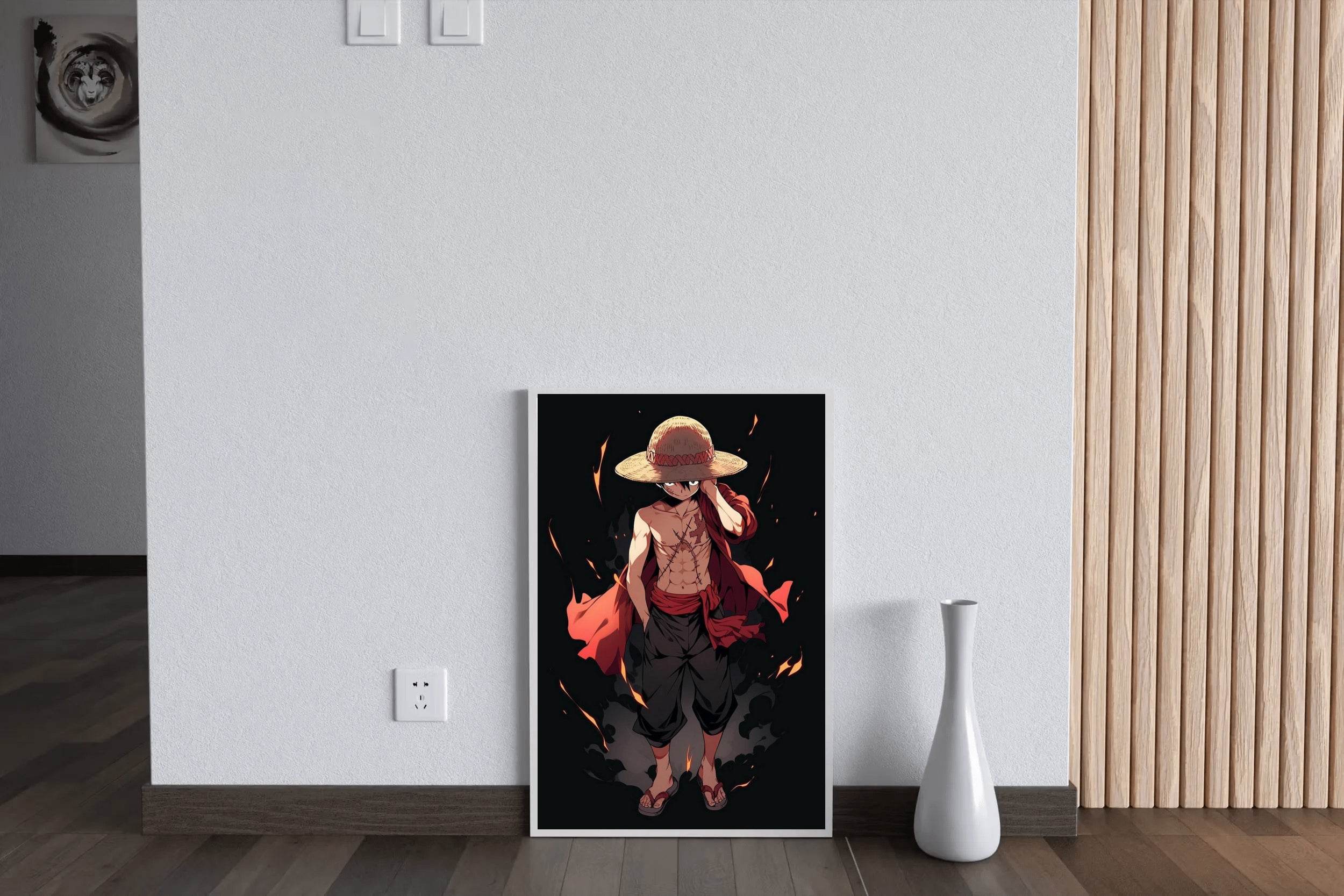 Monkey D. Luffy Anime Wall Art - beink online art store