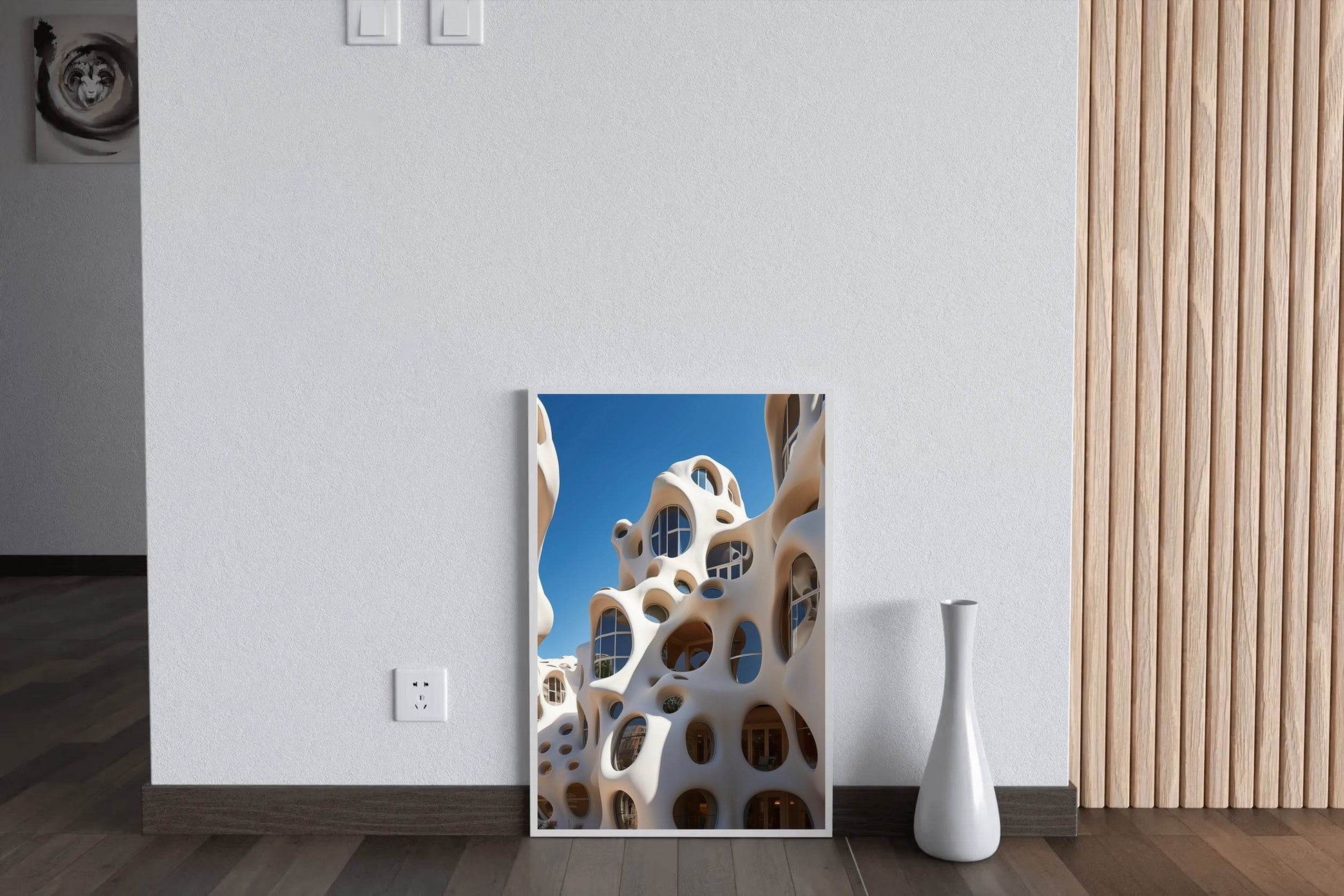 Stacked Houses In South Wall Art - beink online art store