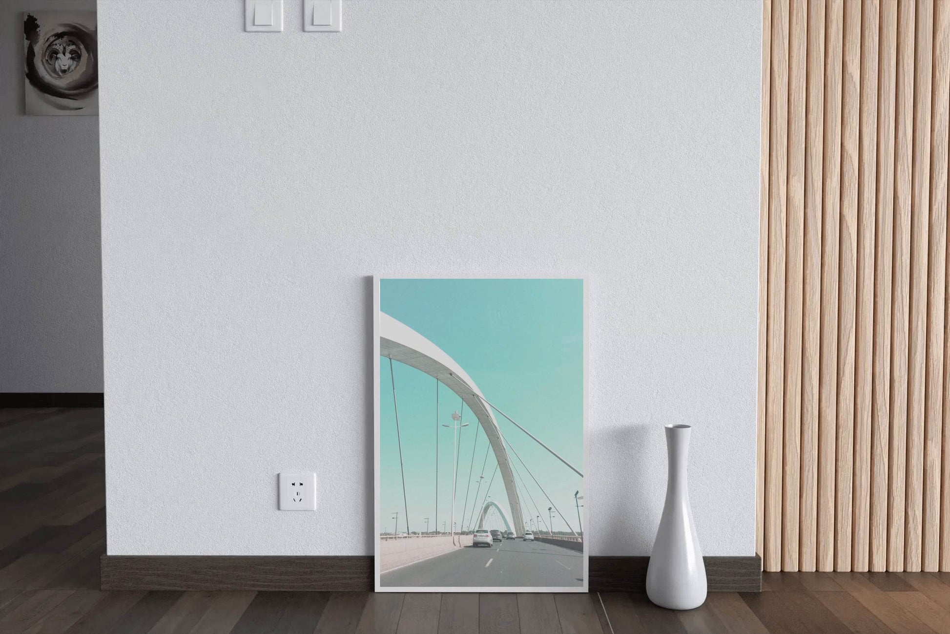 Pastel Arched Bridge Wall Art - beink online art store