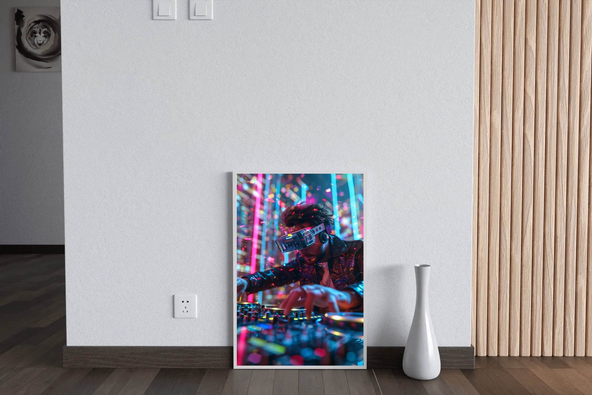 Music Synth With VR Wall Art - beink online art store