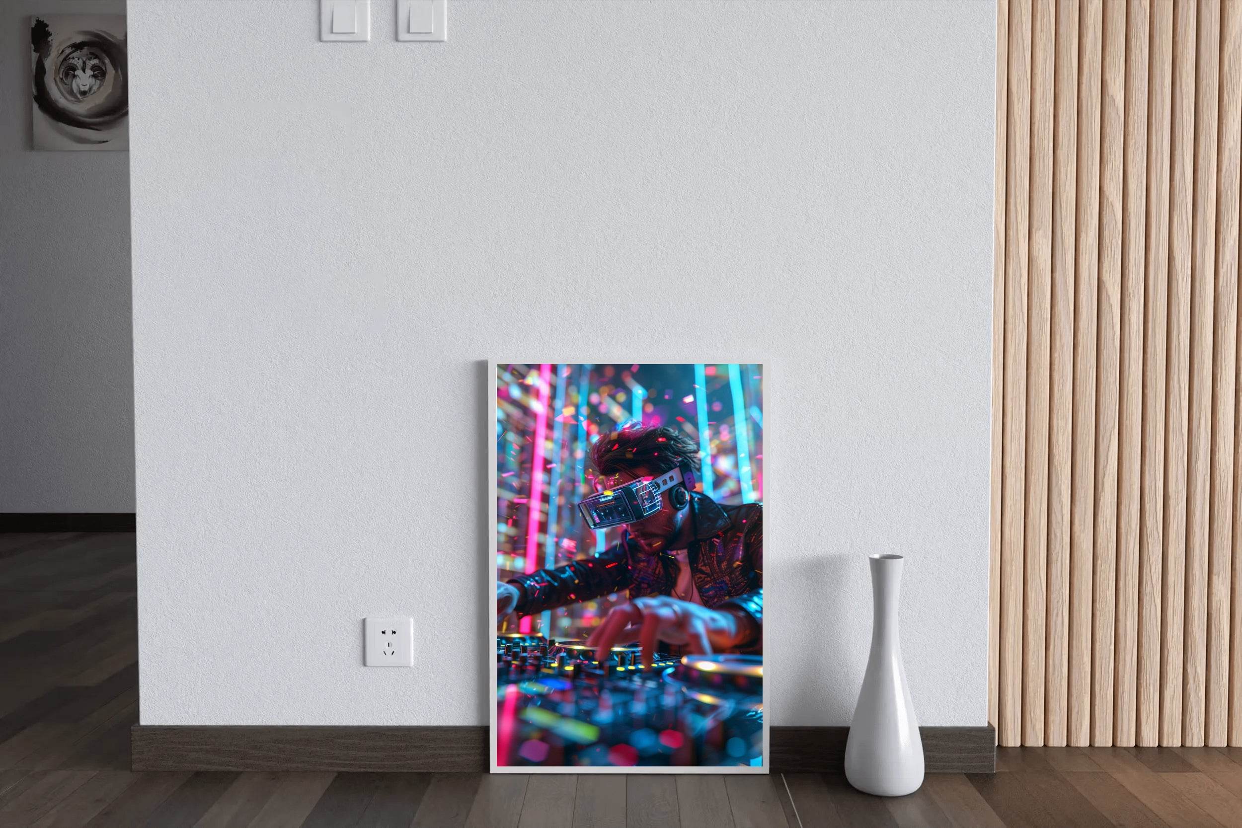 Music Synth With VR Wall Art - beink online art store