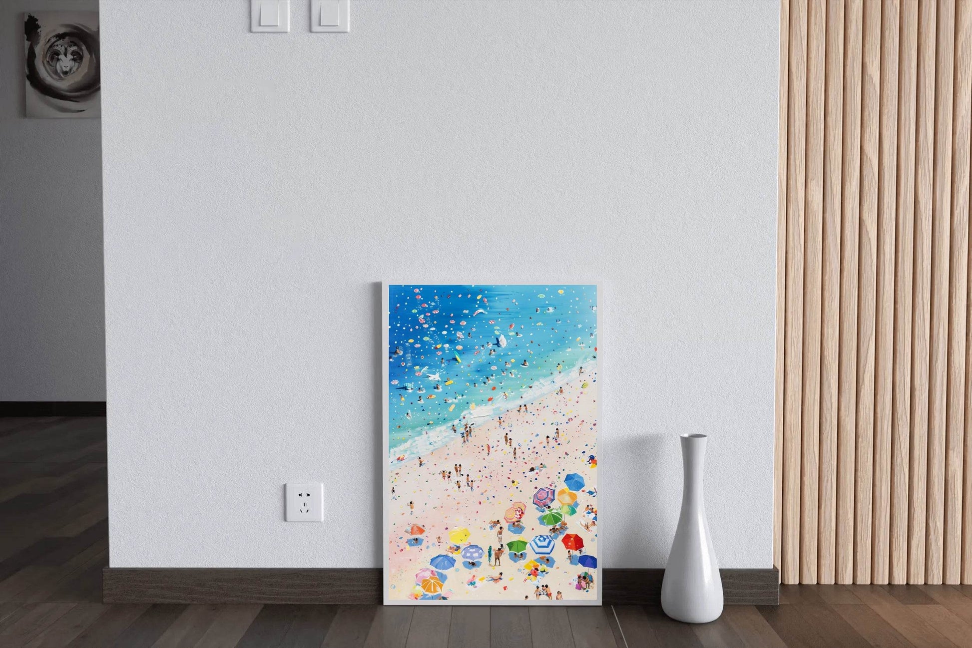 Vibrant Beach Daydream Modern Wall Art - beink online art store
