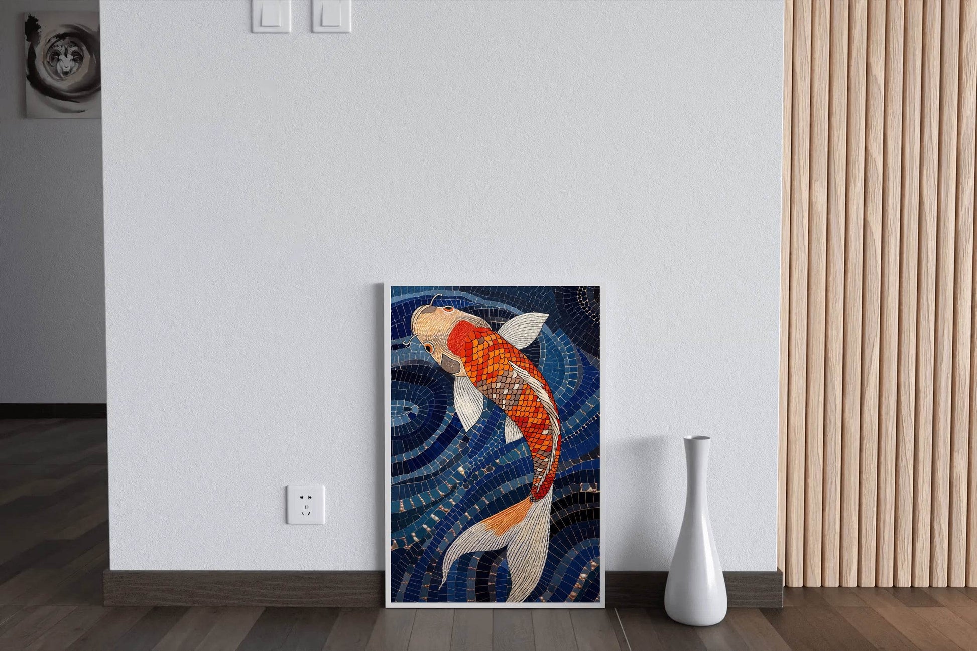 Koi Fish Painting Wall Art - beink online art store
