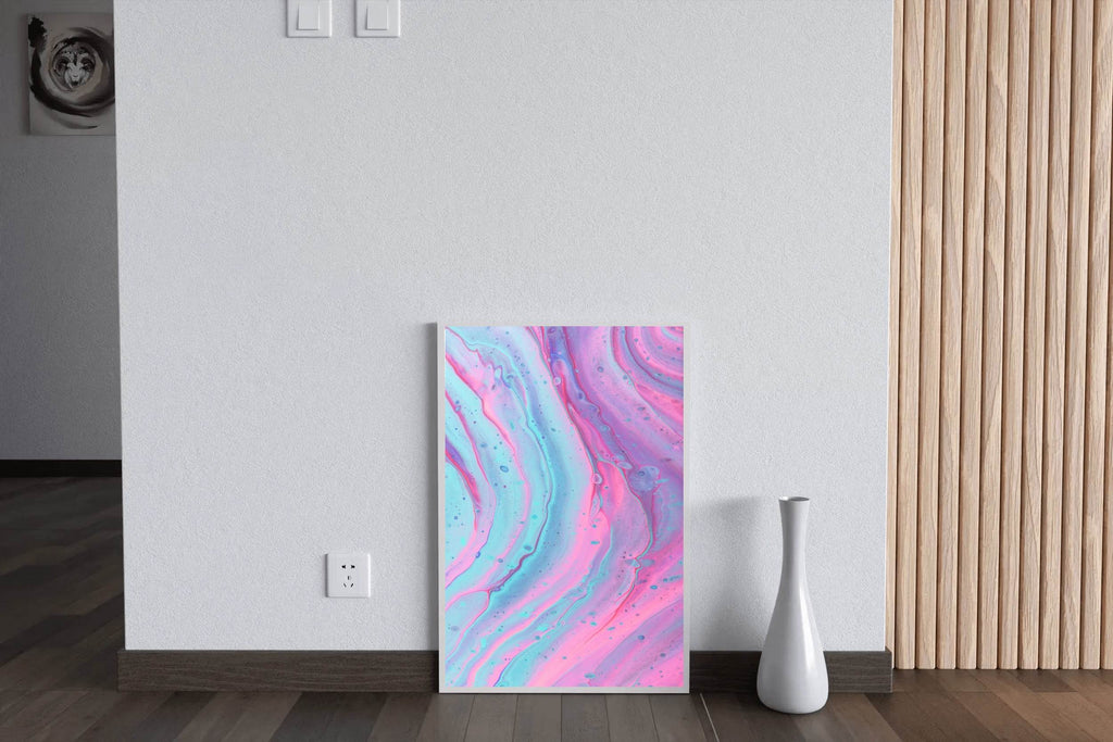 Water Color Fluid Abstract Wall Art - beink online art store