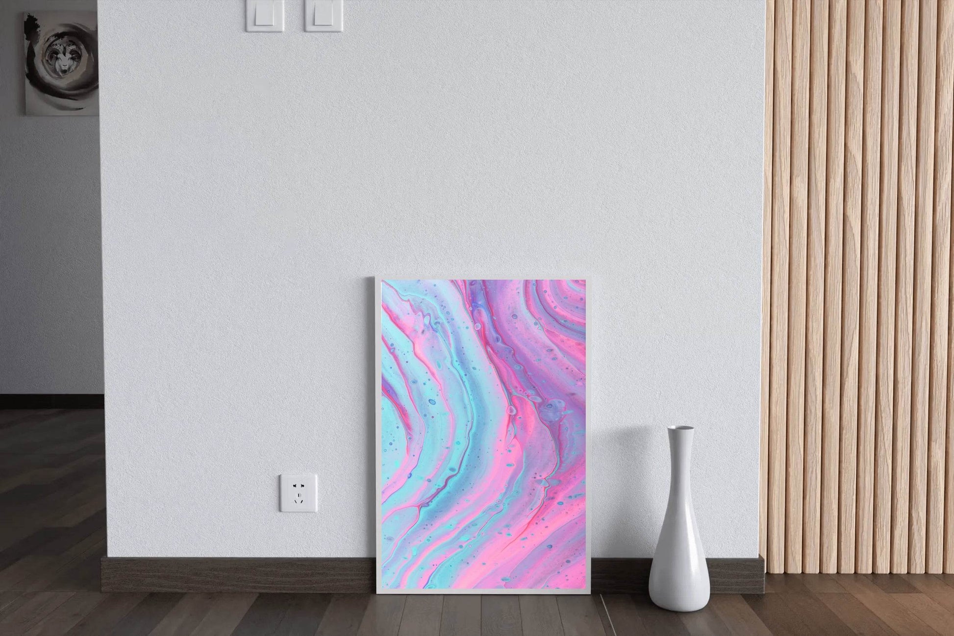 Water Color Fluid Abstract Wall Art - beink online art store