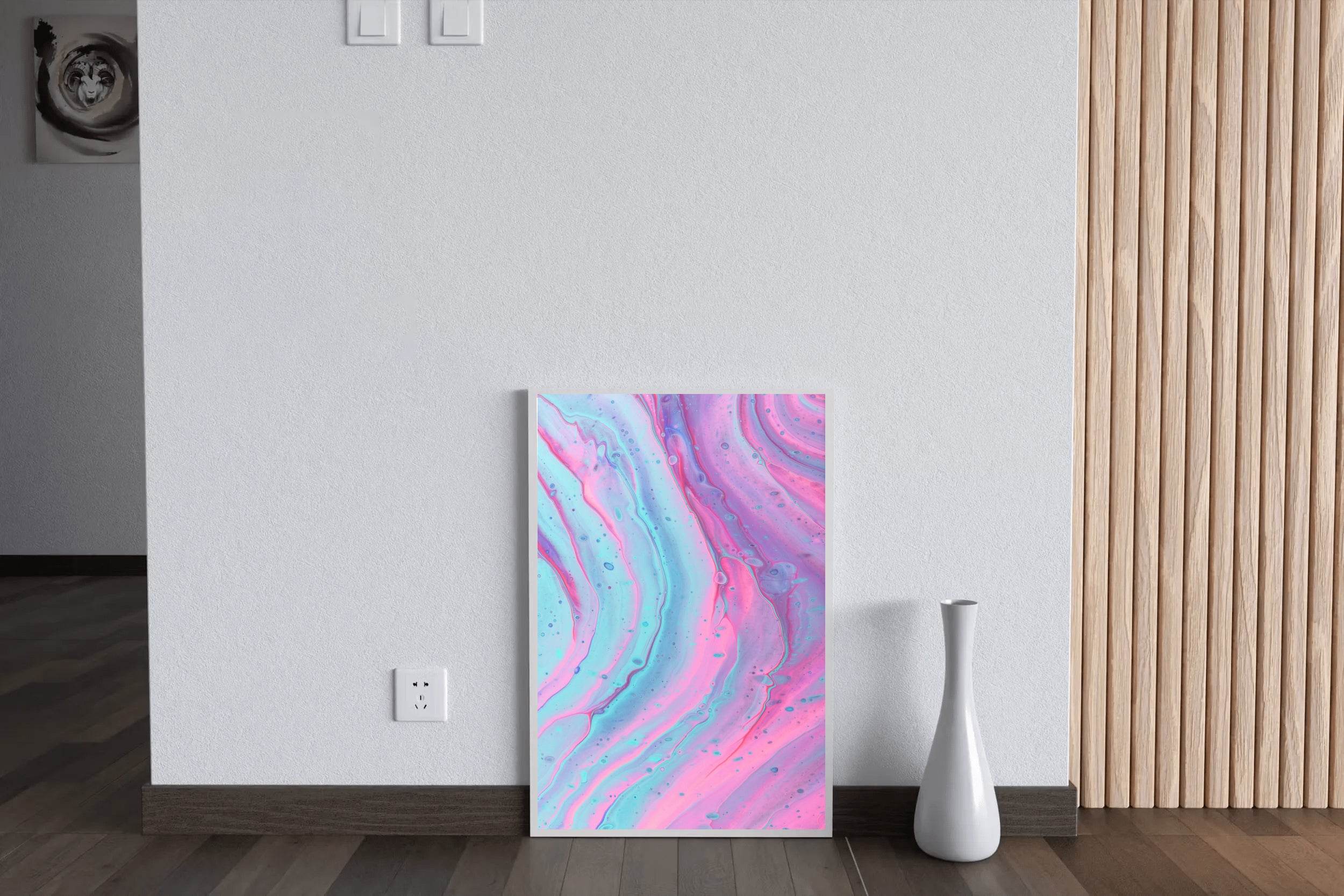 Water Color Fluid Abstract Wall Art - beink online art store