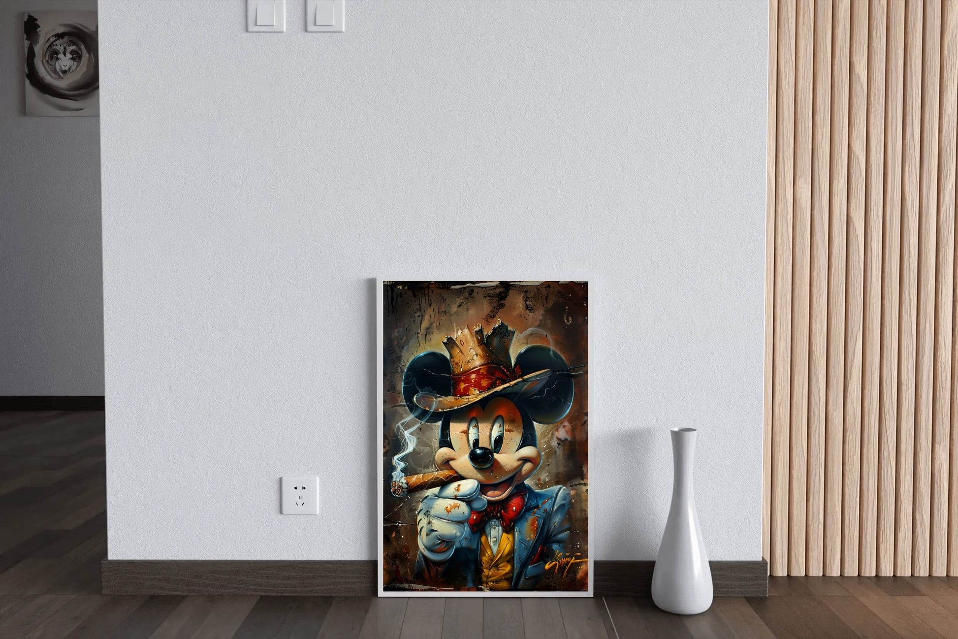 Mickey Noir Wall Art - beink online art store