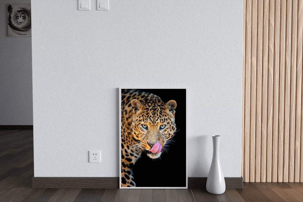 Amur Leopard Animal Wall Art - beink online art store