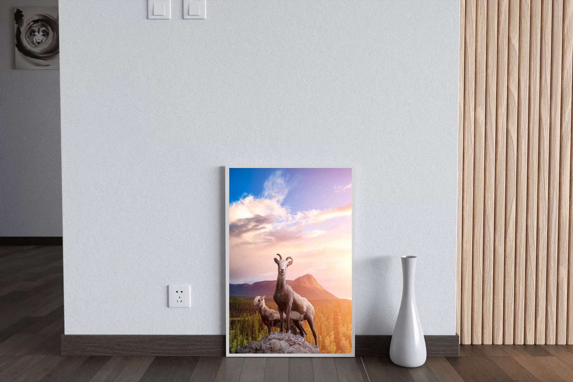 Desert Bighorn Sheep Wall Art - beink online art store