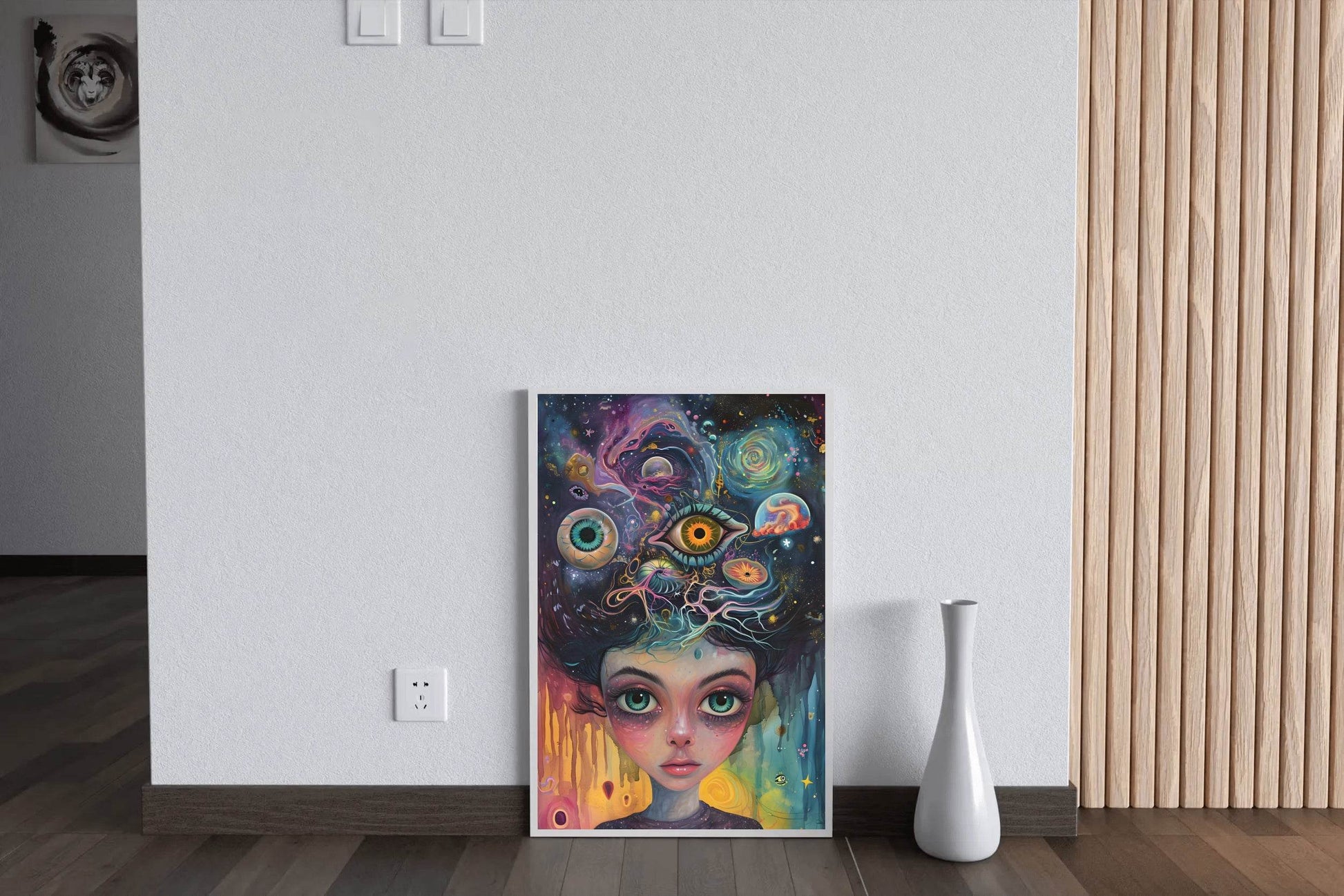 Head Psychedelic Dream Wall Art - beink online art store