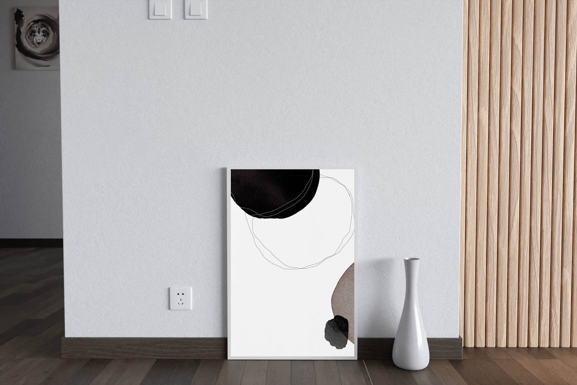 Handmade Shape Background Abstract Wall Art - beink online art store
