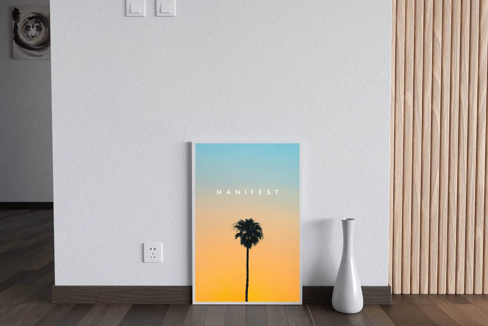 Manifest - Palm Tree Wall Art - beink online art store