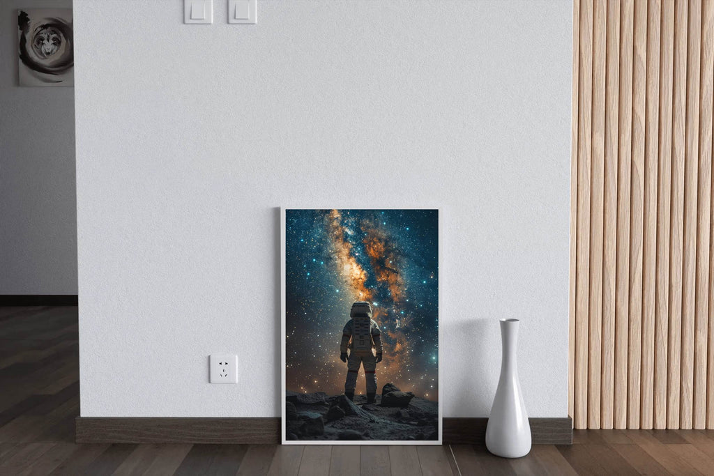 Astronaut in space Wall Art - beink online art store
