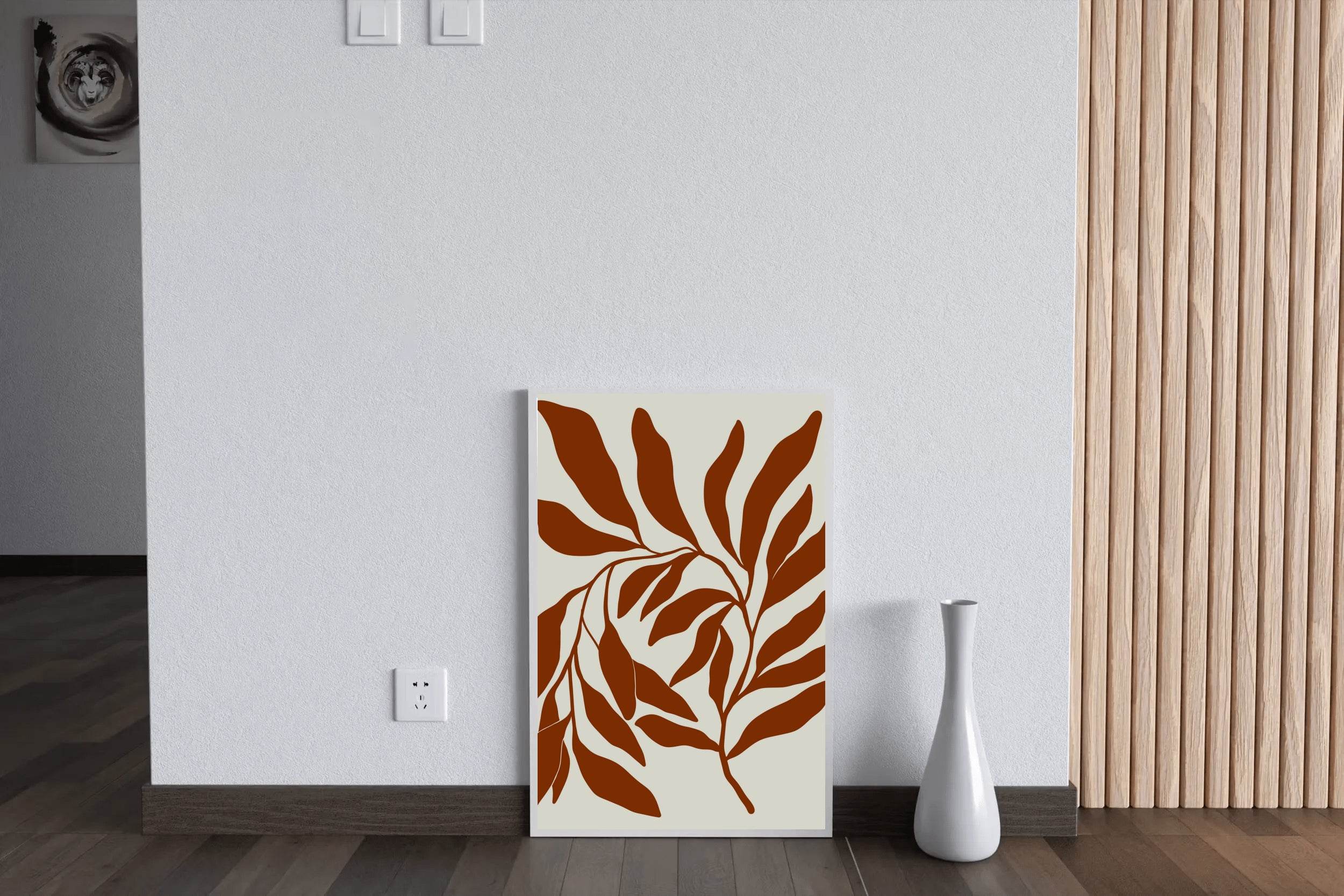 Octopus Leaves Wall Art - beink online art store