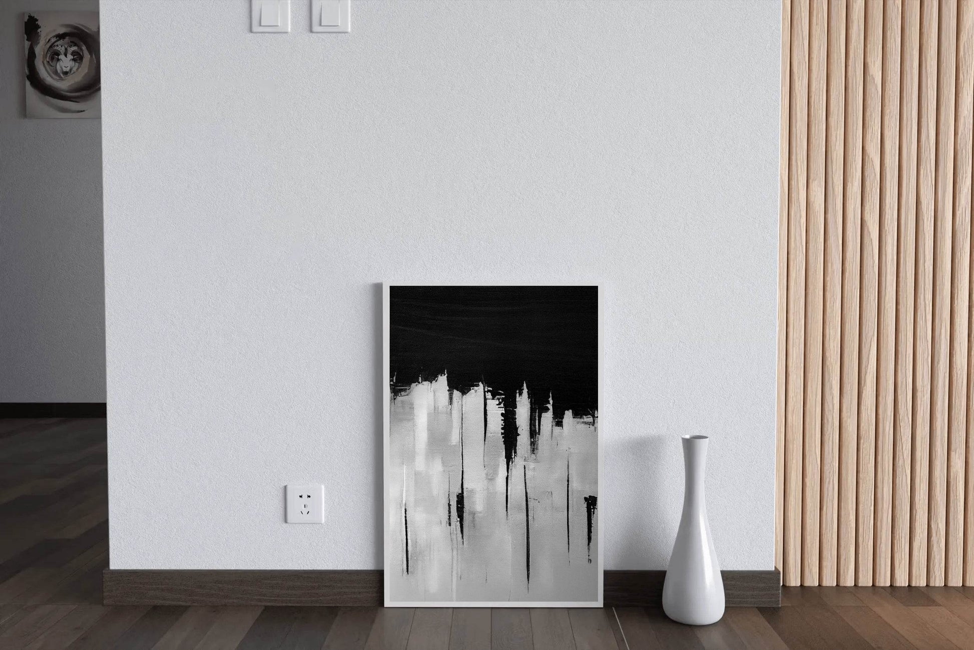 Black and White Abstract Wall Art - beink online art store