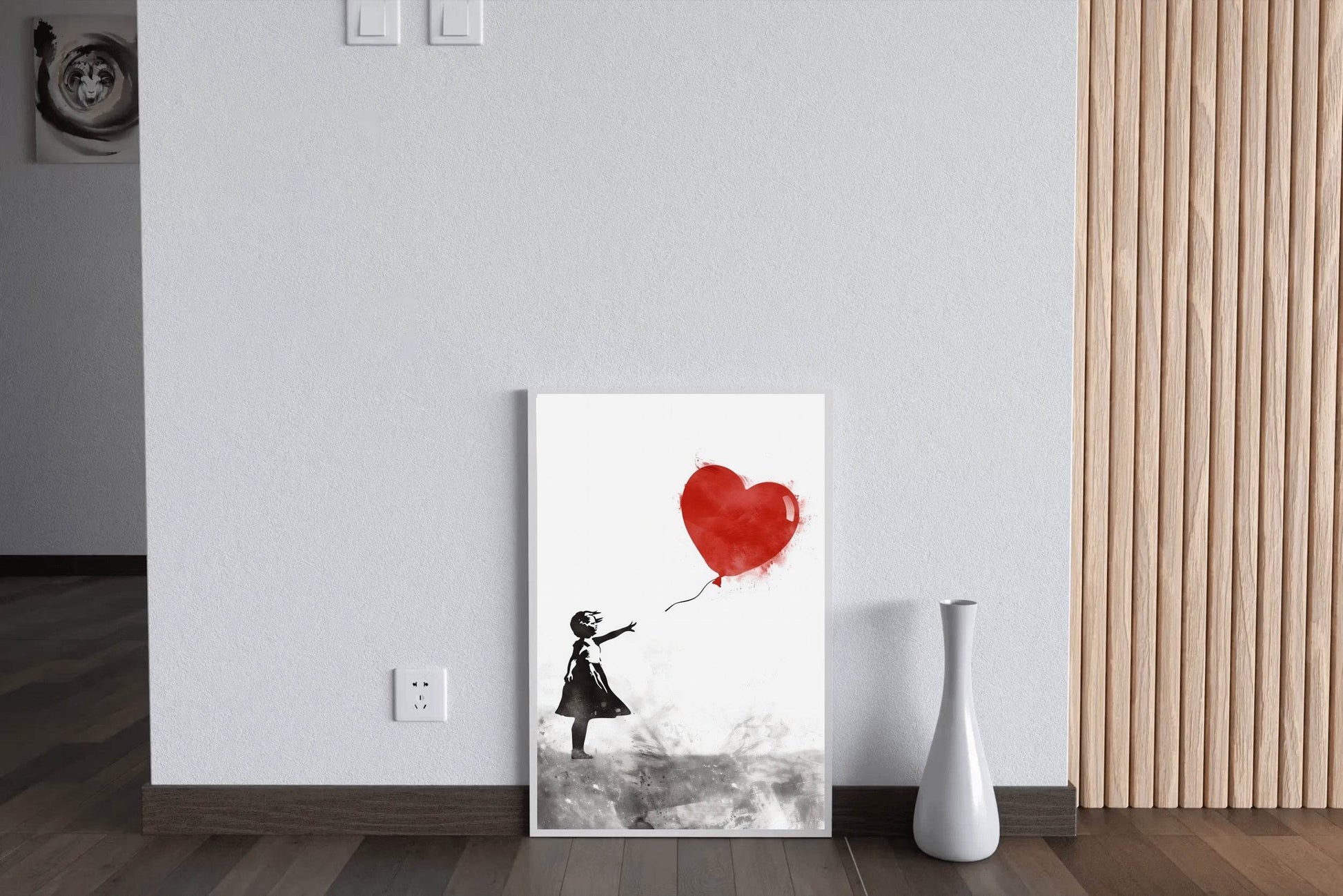 Balloon Girl Wall Art - beink online art store