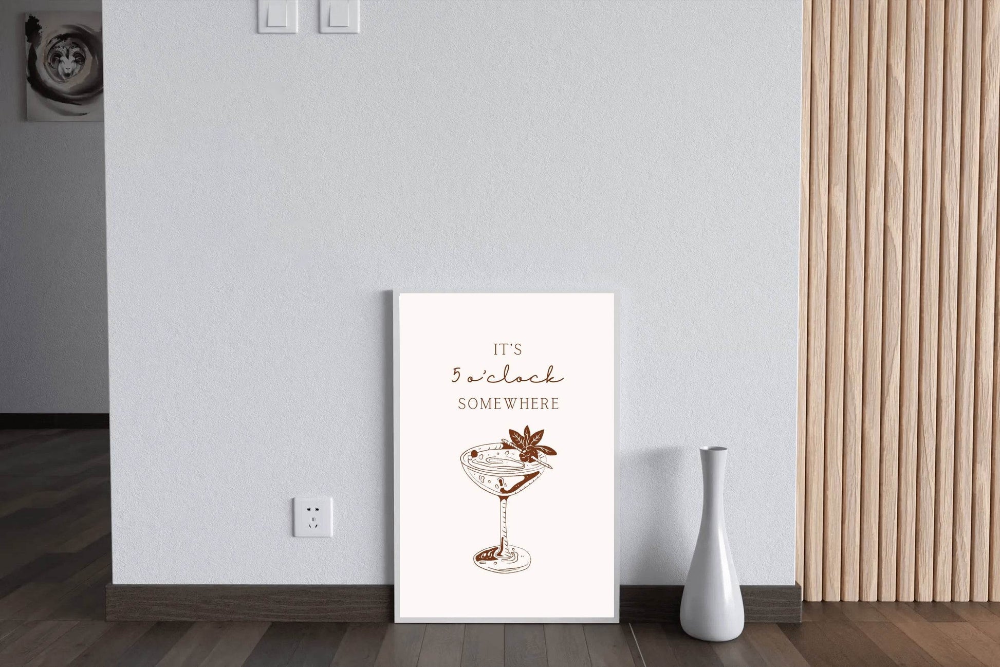 Chocolate Cocktail Wall Art - beink online art store