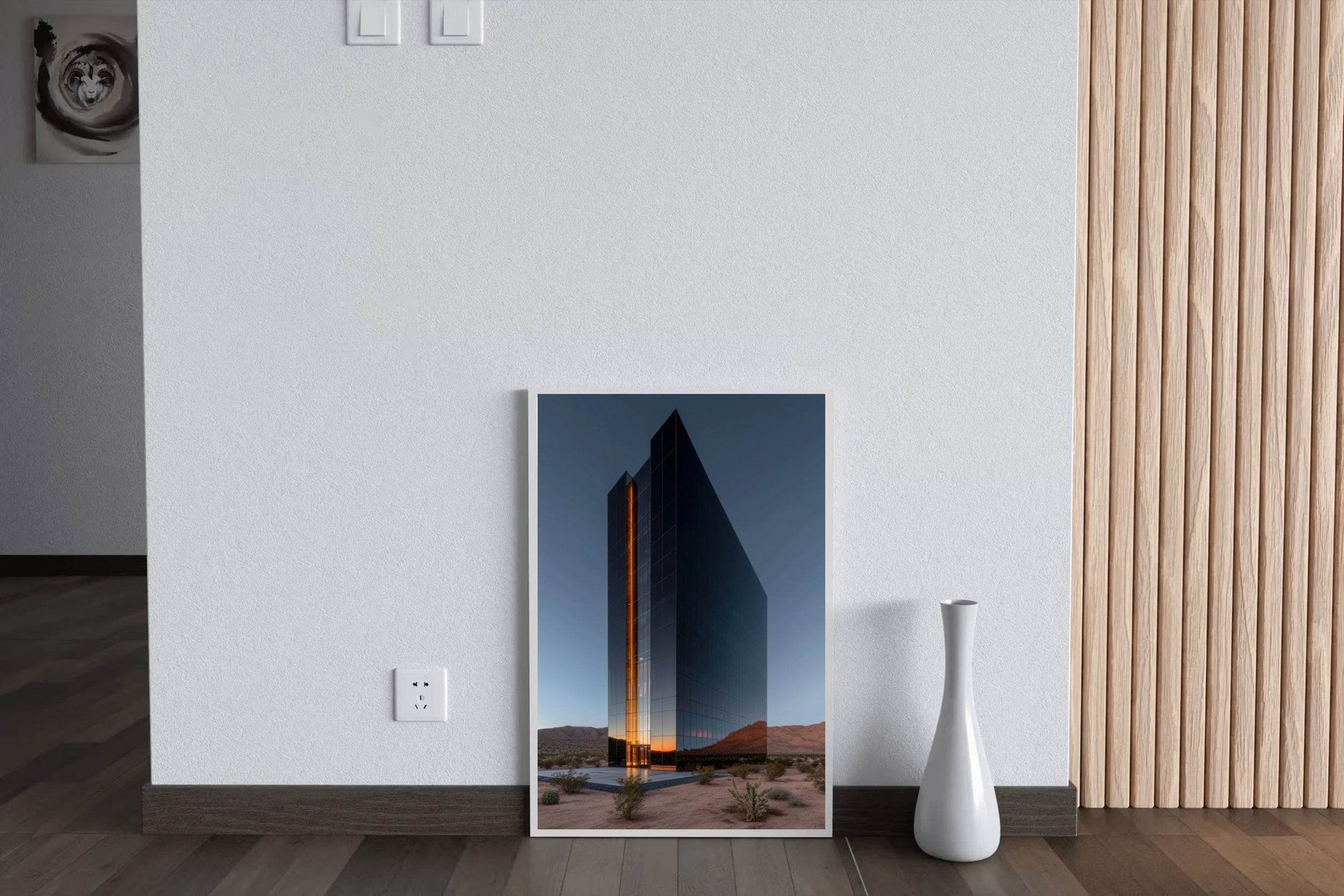 Invisible Building Wall Art - beink online art store