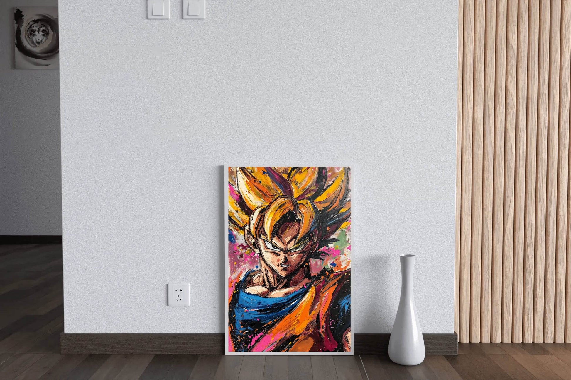 Painting of Goku- The Dragon Ball Series - beink online art store