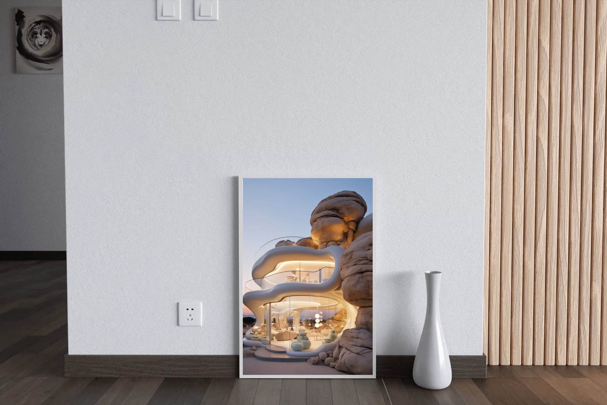 Rock House Wall Art - beink online art store